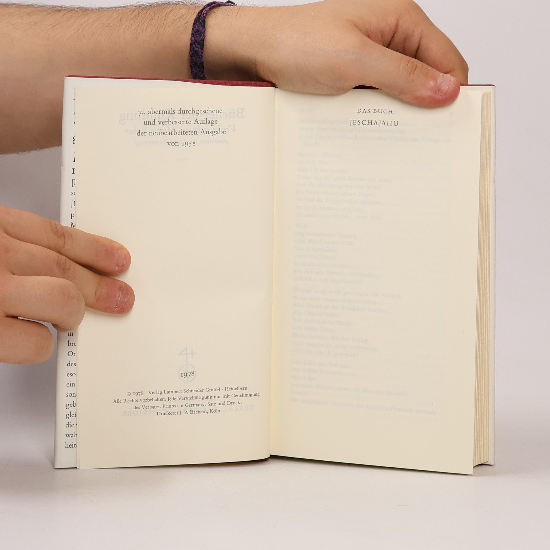 Martin Buber Bücher der Kündung