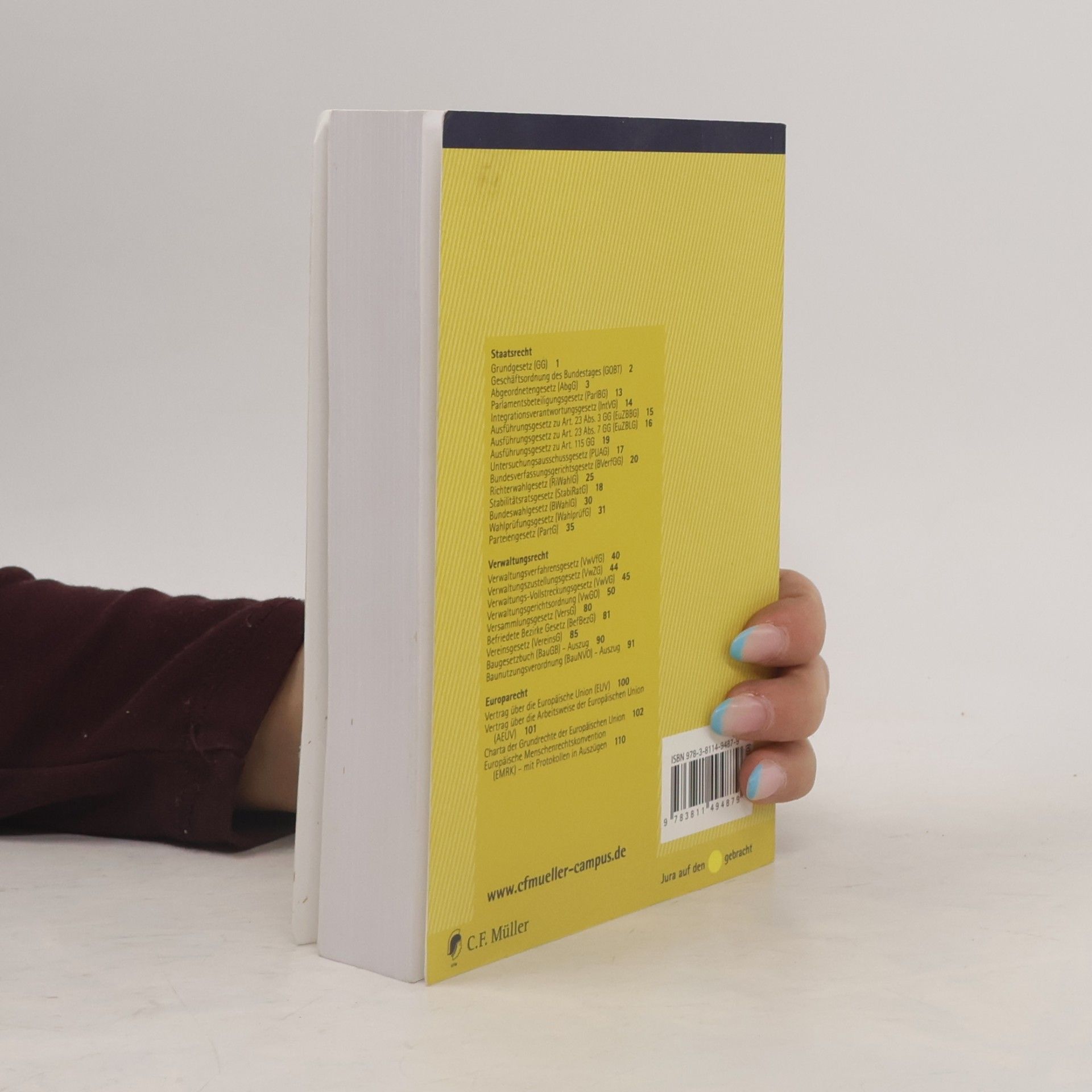 Paul Kirchhof Textbuch Deutsches Recht - 52: Staats- und Verwaltungsrecht Bundesrepublik Deutschland