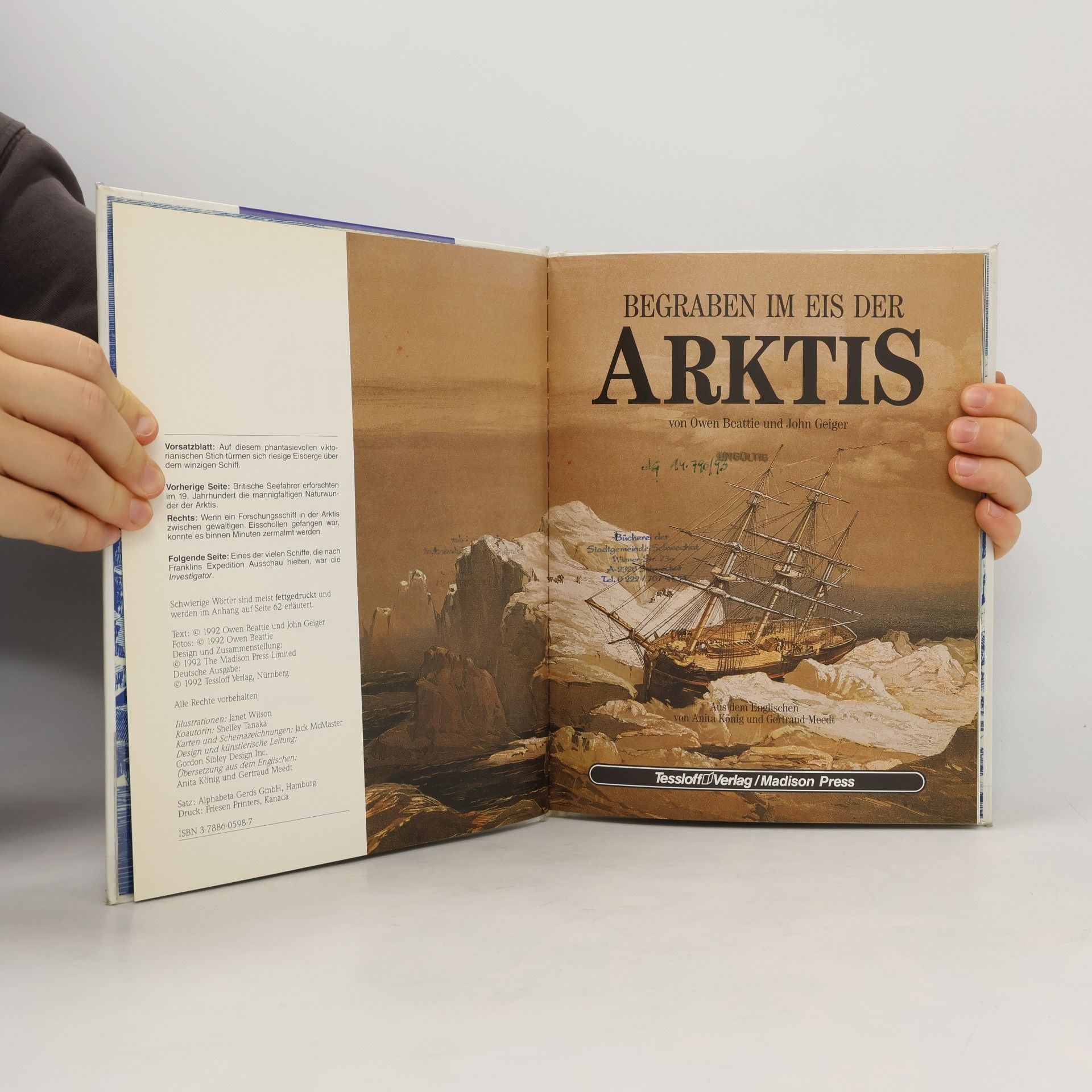 John Geiger Begraben im Eis der Arktis