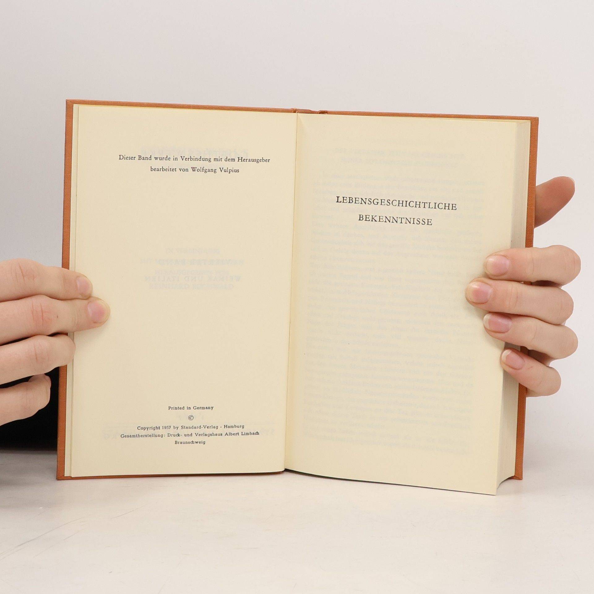 Johann Wolfgang von Goethe Goethes Werke in zehn Bänden. Band 4
