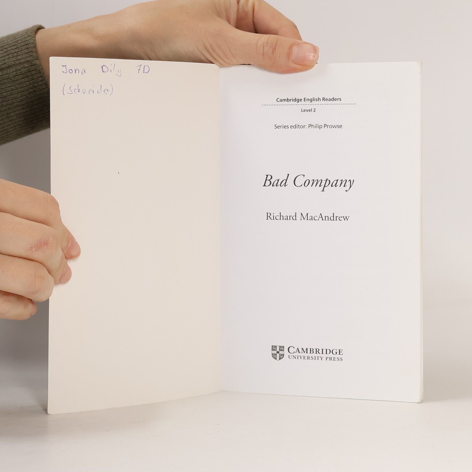 Richard MacAndrew Bad Company Level 2 Elementary/Lower-Intermediate