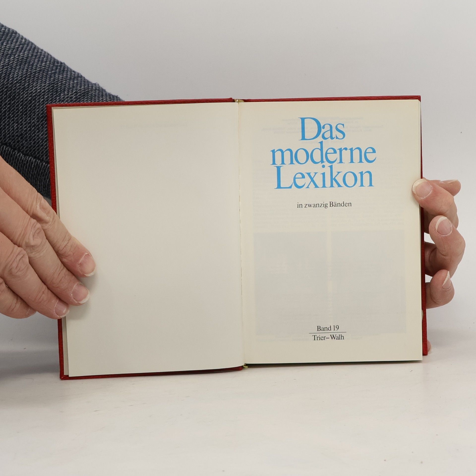 Kolektiv autorů Das moderne Lexikon Trier-Walh 19