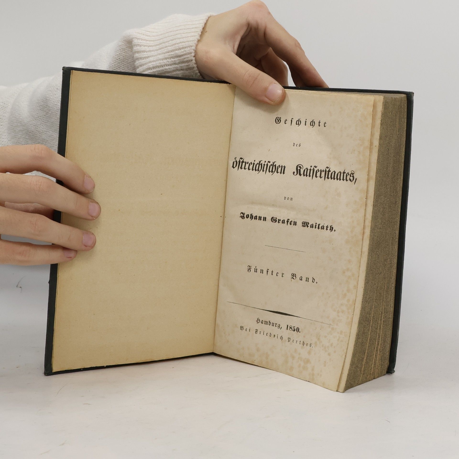 Mailáth Geschichte von Oestreich