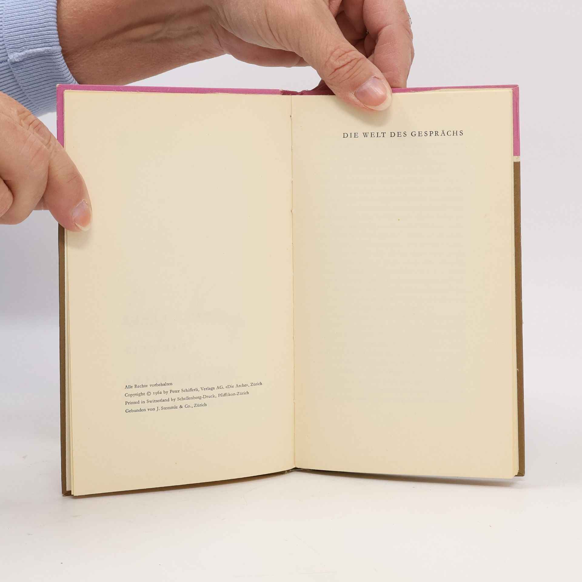 Willy Kramp Die Welt des Gesprächs