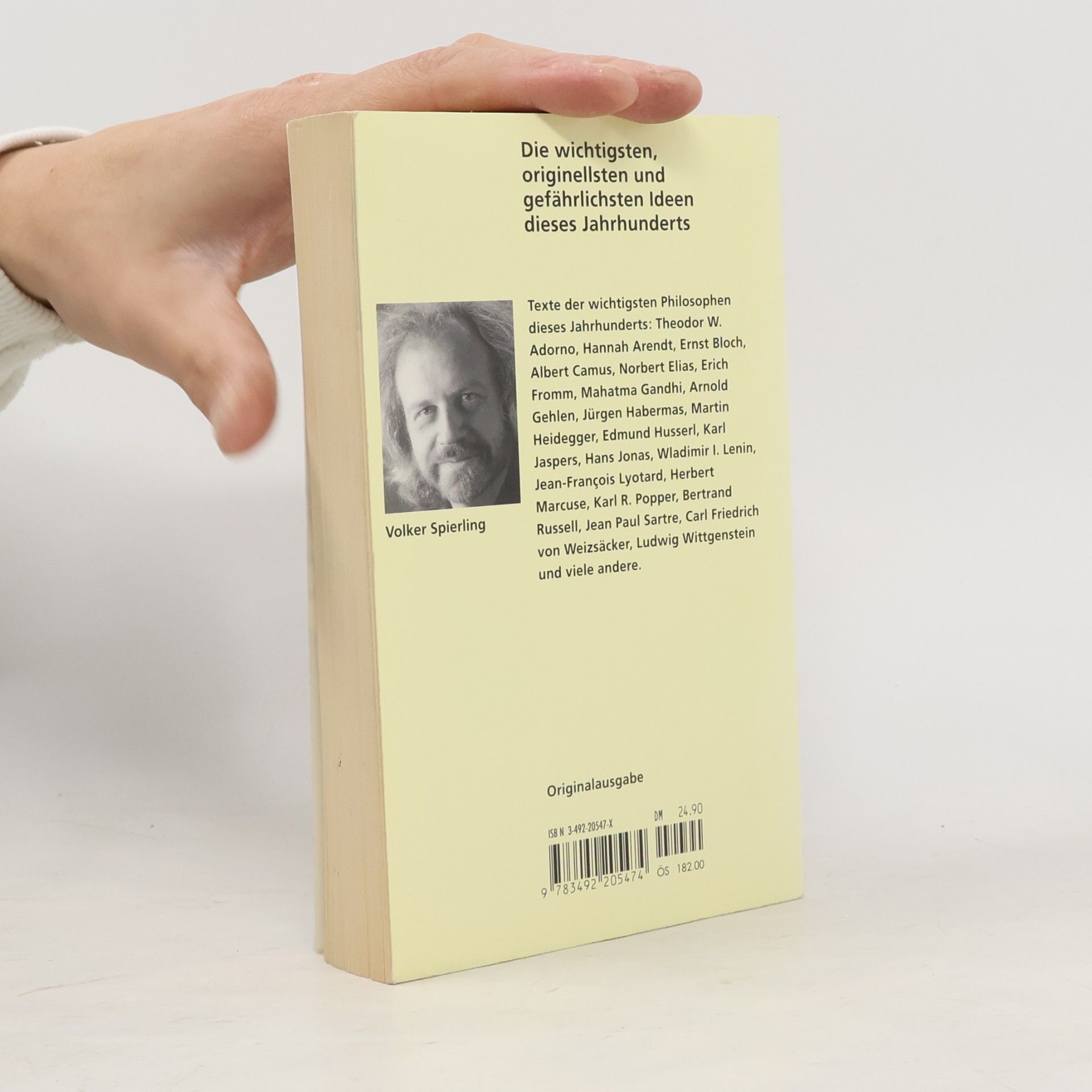 Volker Spierling Die Philosophie des 20. Jahrhunderts