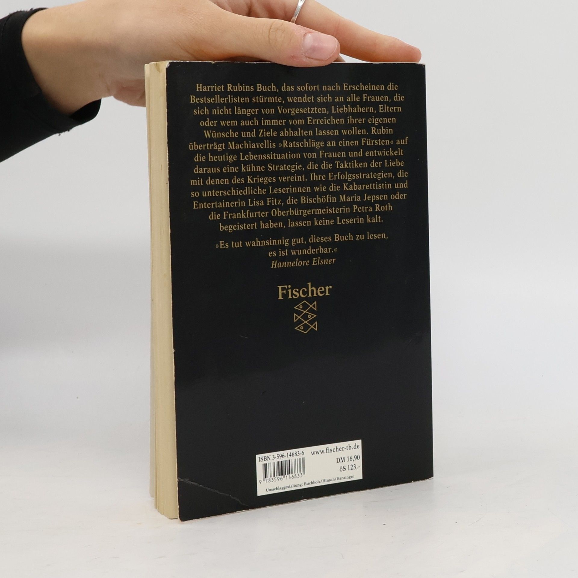 Harriet Rubin Machiavelli für Frauen