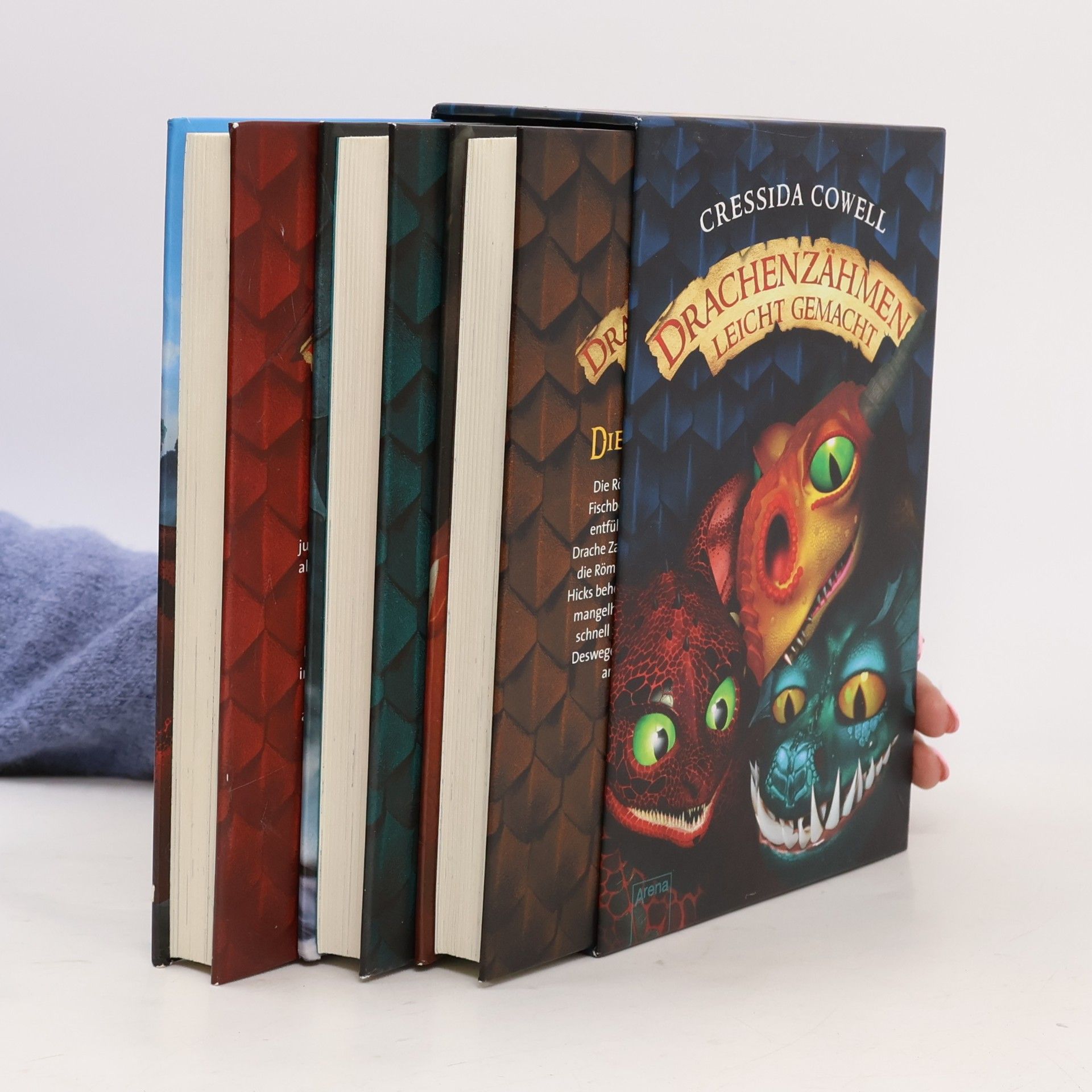 Cressida Cowell Drachenzähmen leicht gemacht, 3 Bde.