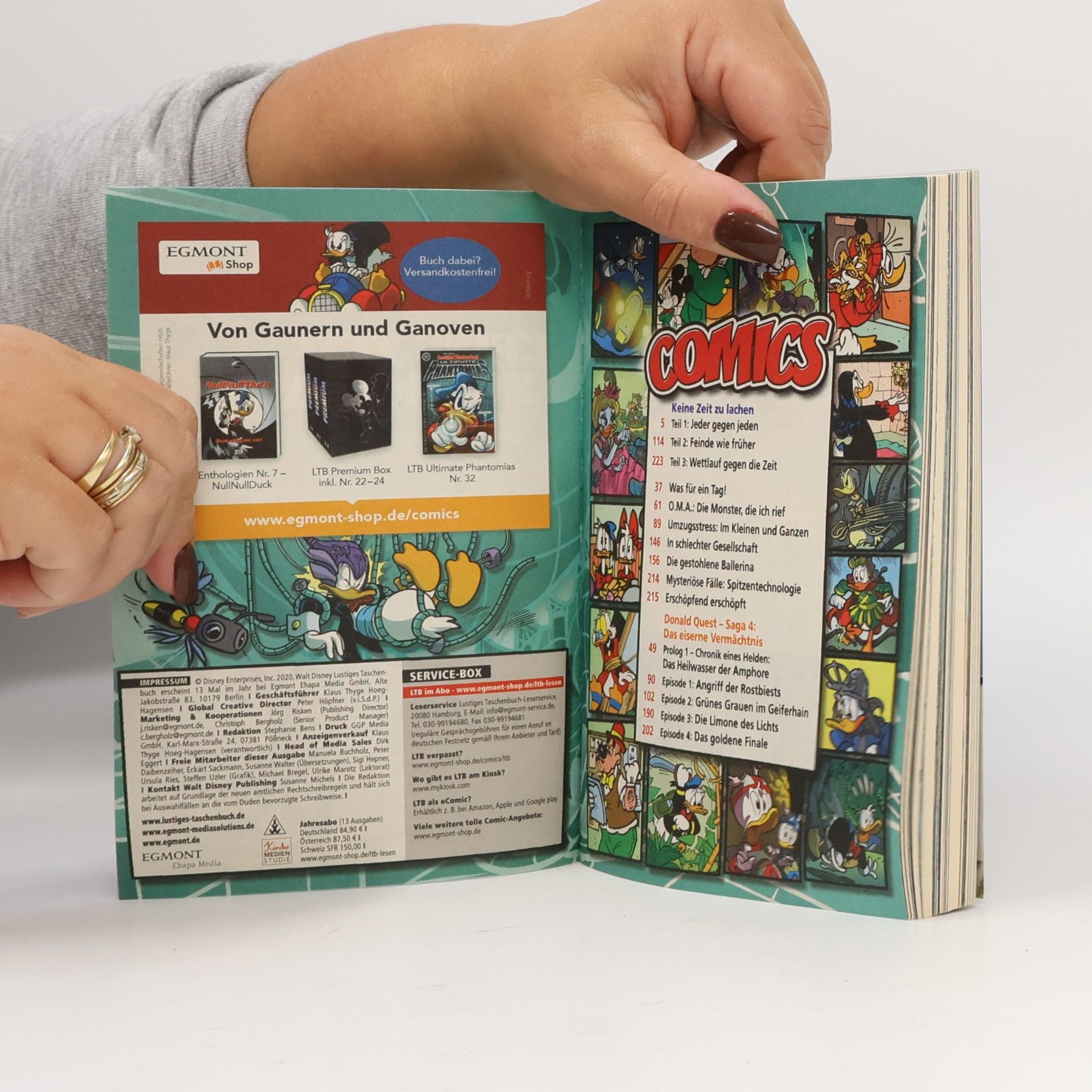 Walt Disney Lustiges Taschenbuch 531. Keine Zeit zu lachen
