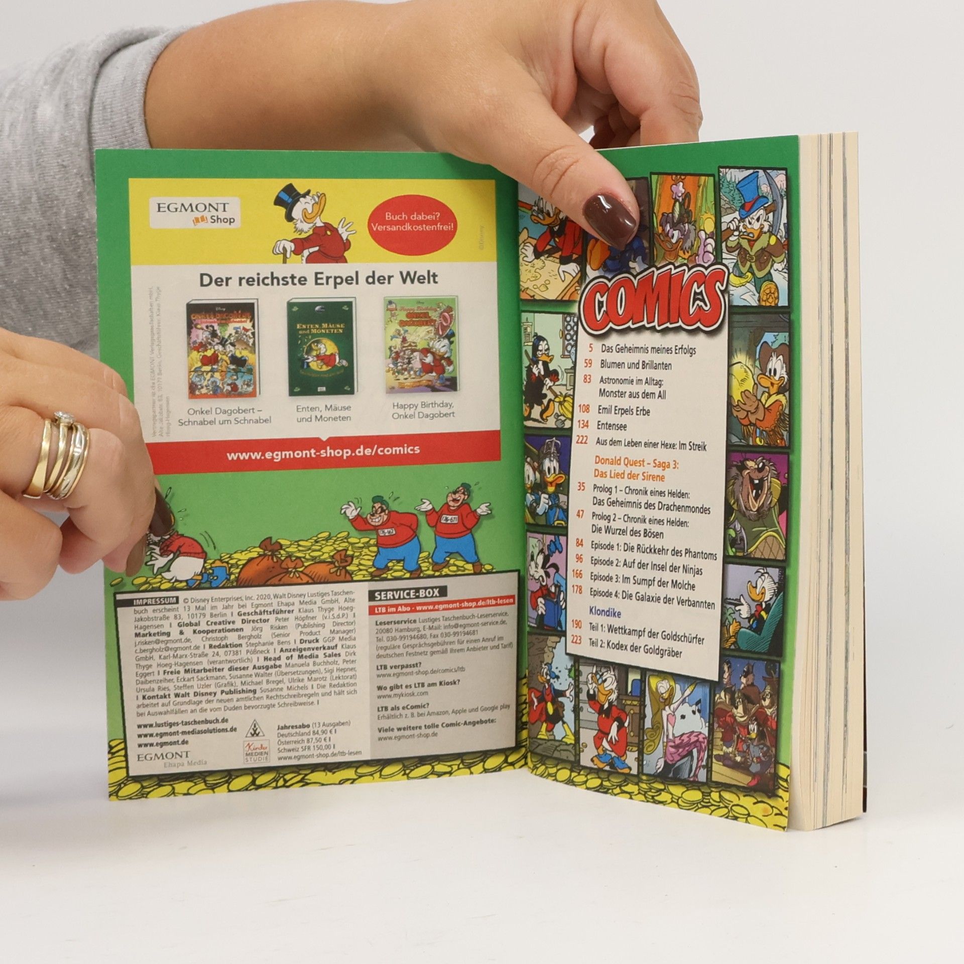 Walt Disney Lustiges Taschenbuch 530. Das Geheimnis meines Erfolgs