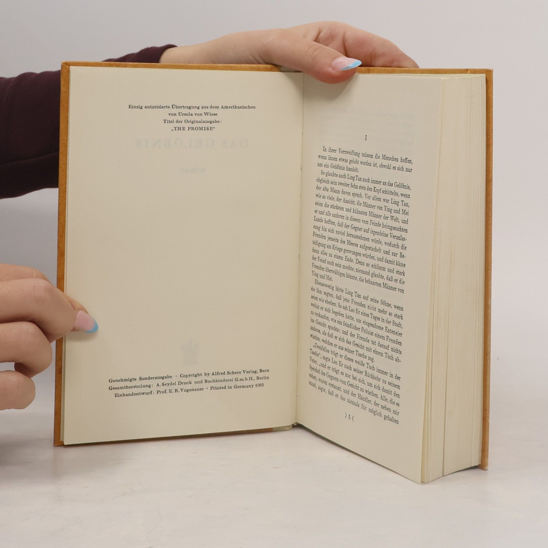 Pearl S. Buck DAS GELOBNIS