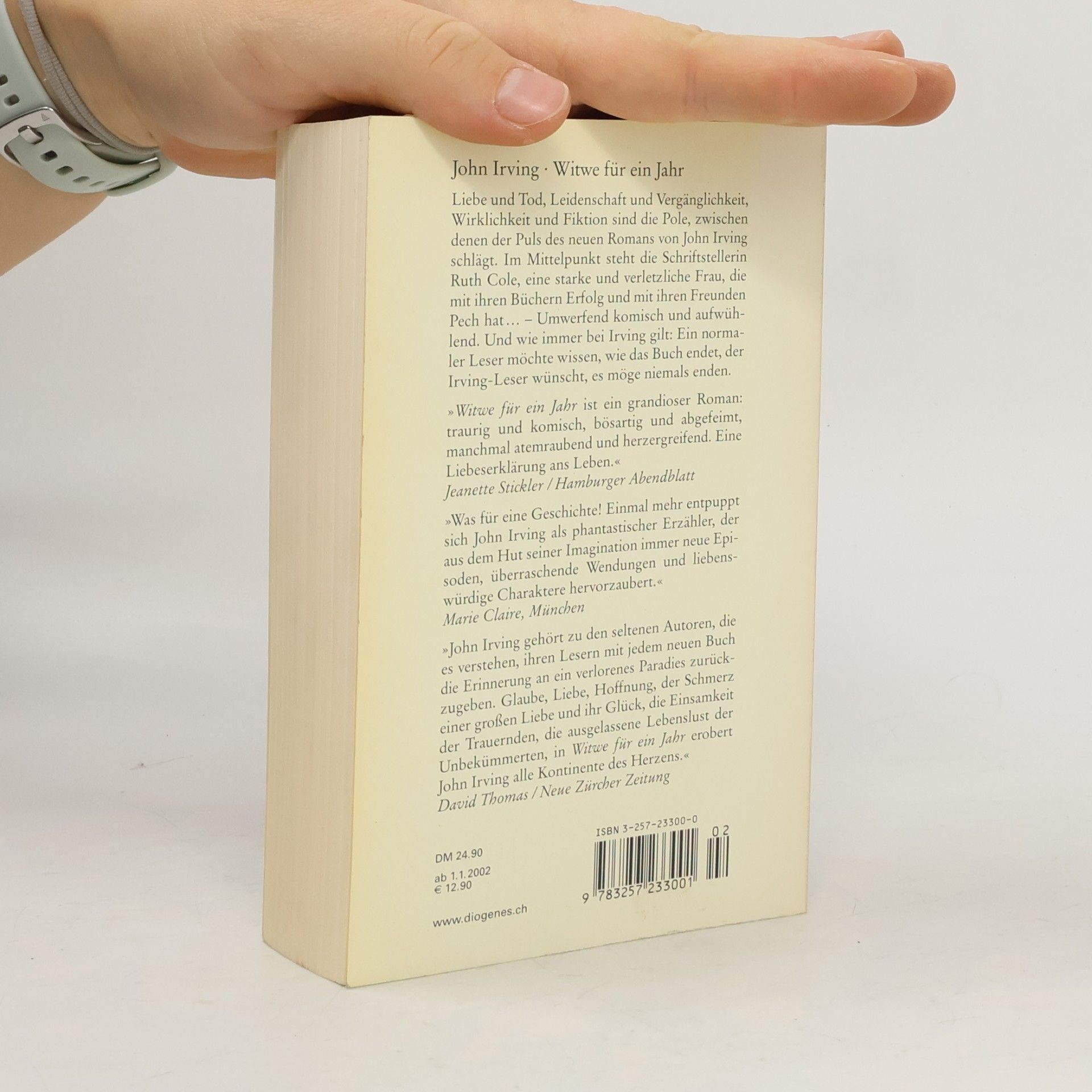 John Irving Witwe für ein Jahr