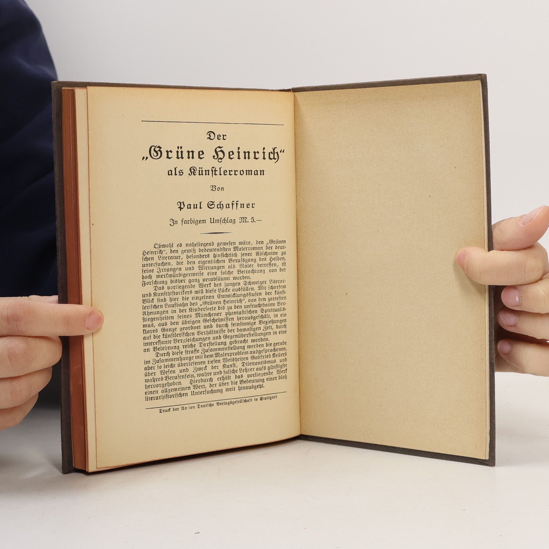 Gottfried Keller Der grüne Heinrich 3