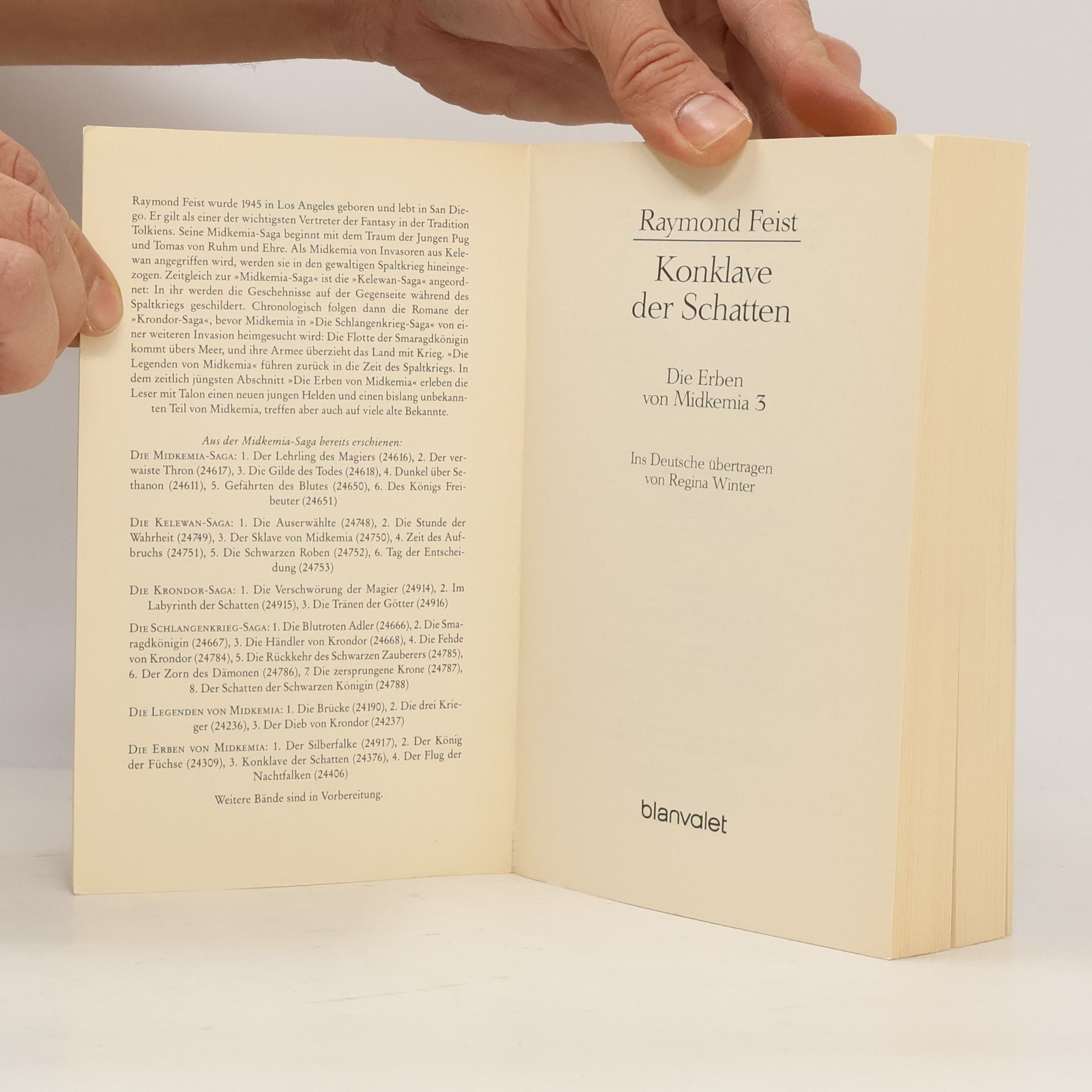 Raymond E. Feist Konklave der Schatten