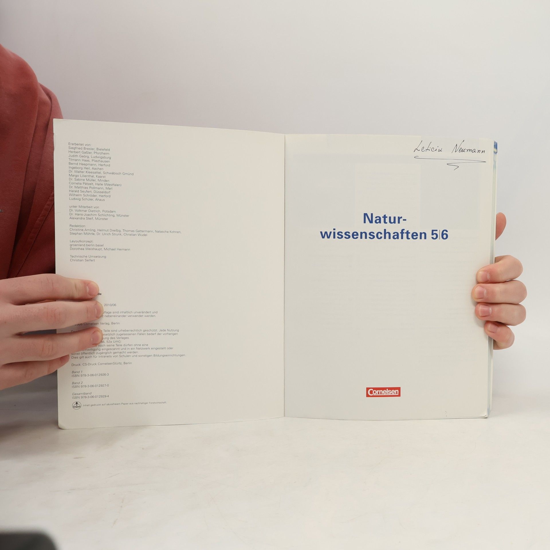 Various authors Naturwissenschaften