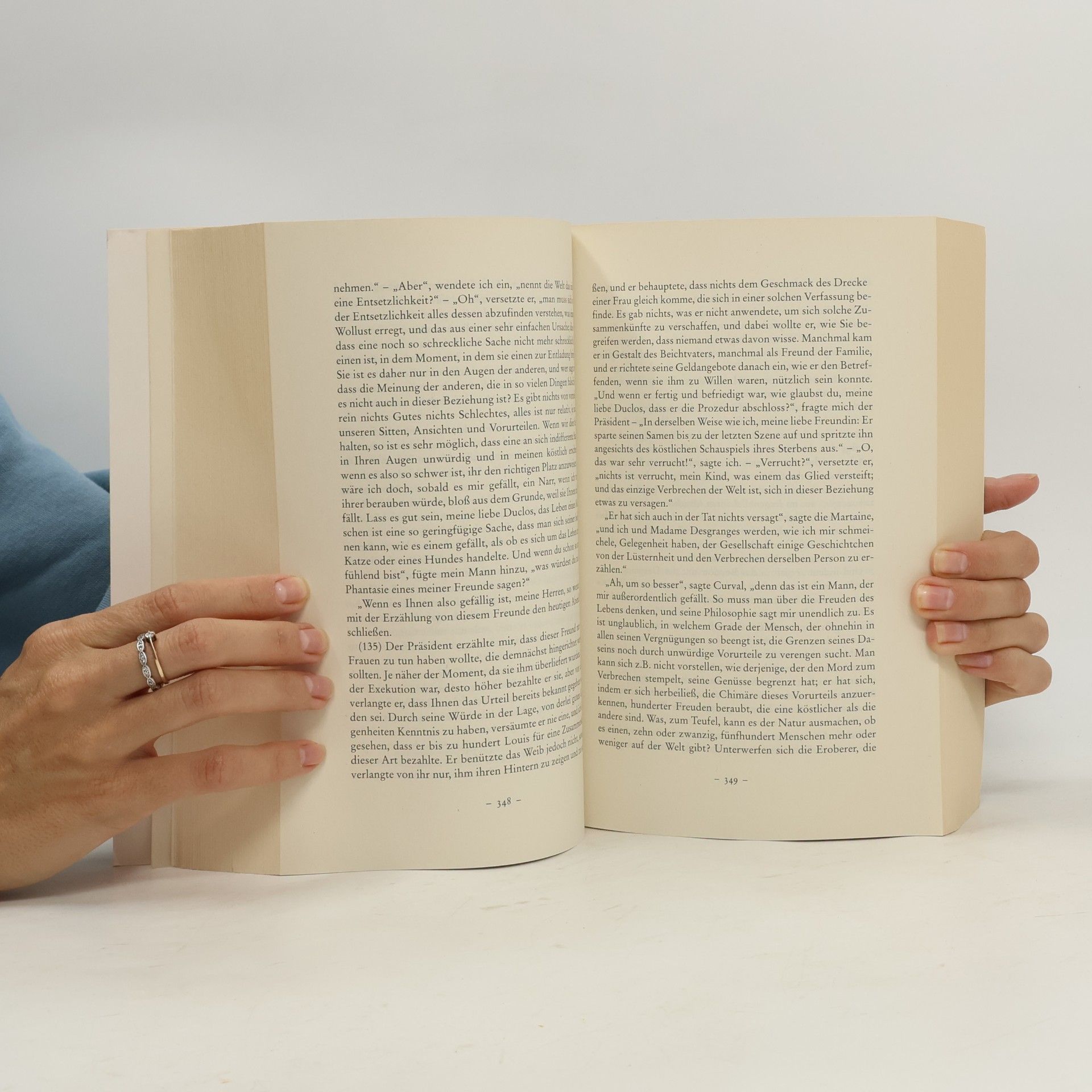 Donatien Alphonse François marquis de Sade Ausgewählte Werke