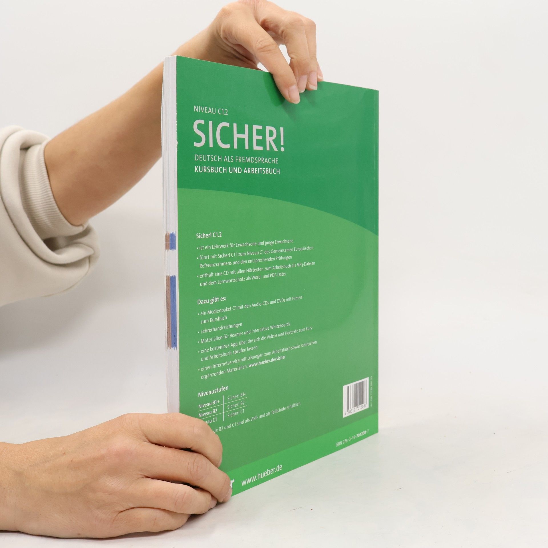 Michaela Perlmann-Balme Sicher! : Deutsch als Fremdsprache : Kursbuch und Arbeitsbuch. Niveau C1.2, Lektion 7-12