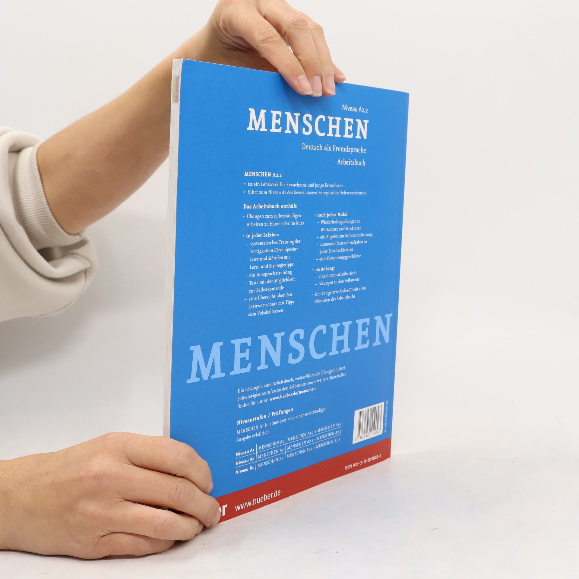 Angela Pude Menschen A2.2 : Arbeitsbuch