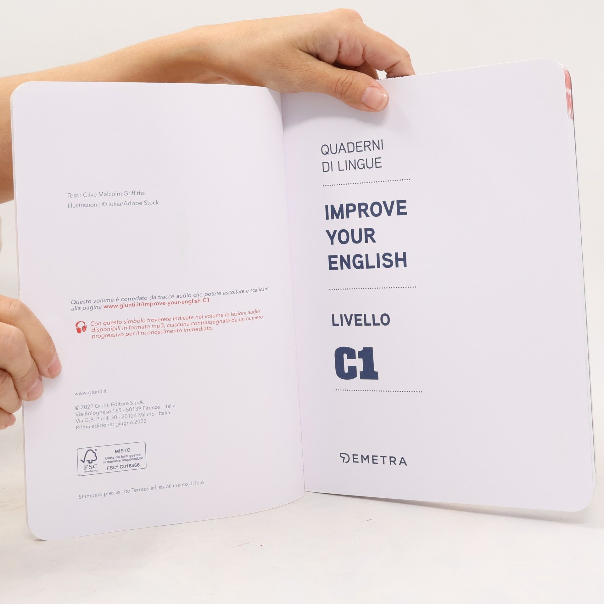Clive Malcolm Griffiths Quaderni di Lingue - C1: Improve Your English
