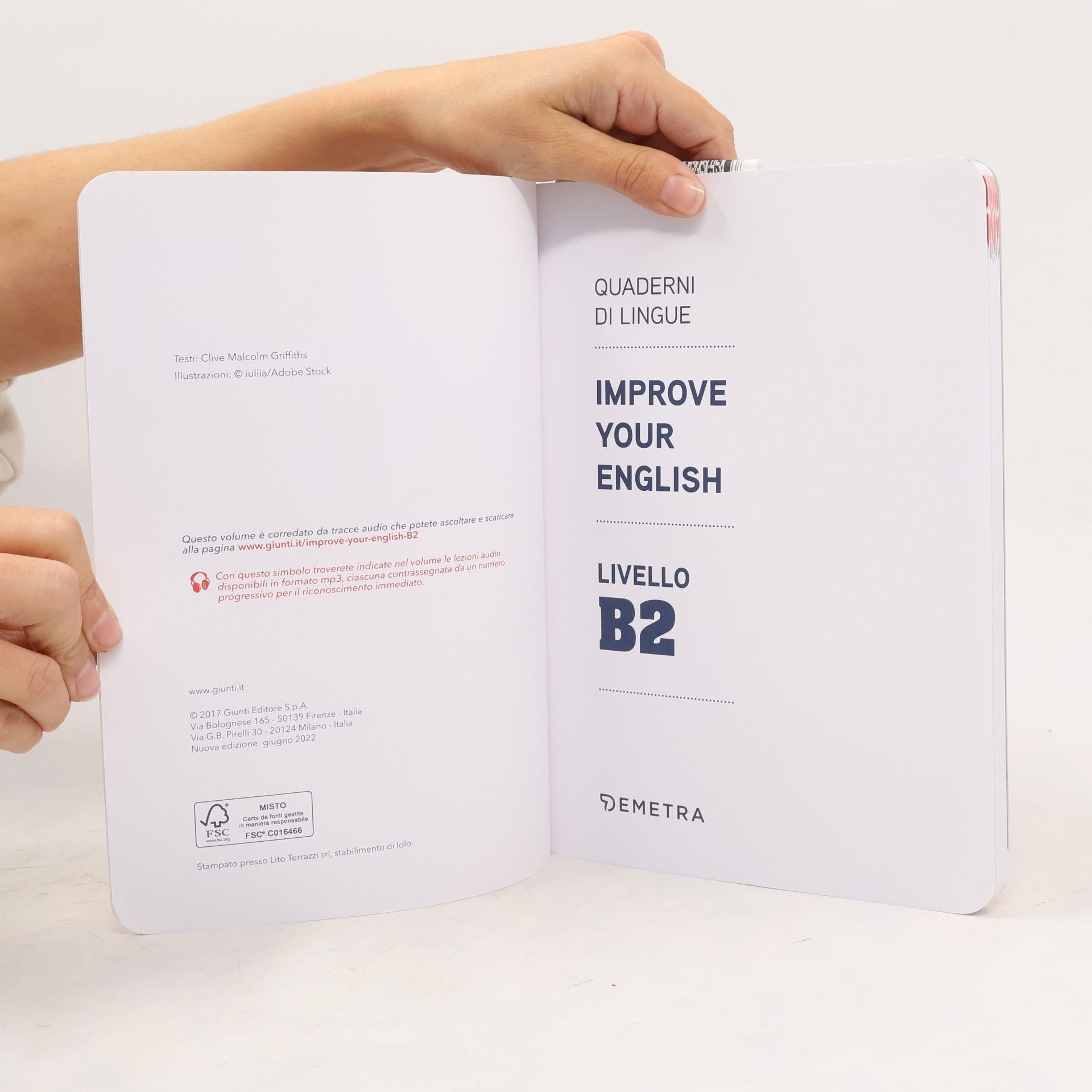 Clive Malcolm Griffiths Quaderni di Lingue: Improve Your English Livello B2