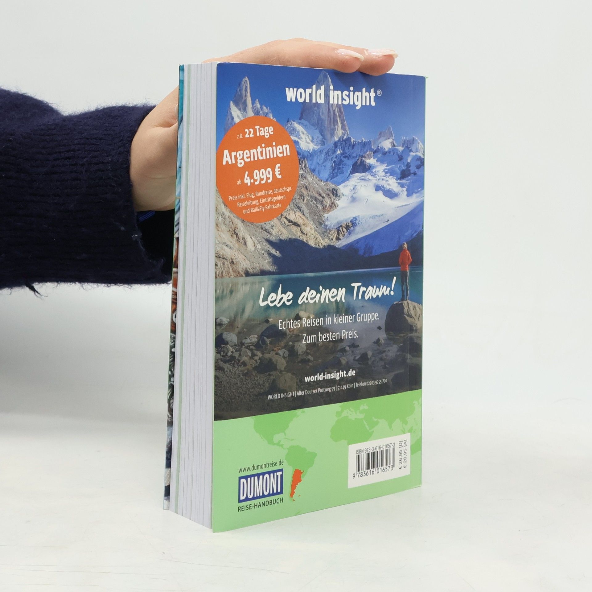 Juan Garff DuMont Reise-Handbuch Reiseführer Argentinien. mit Extra-Reisekarte