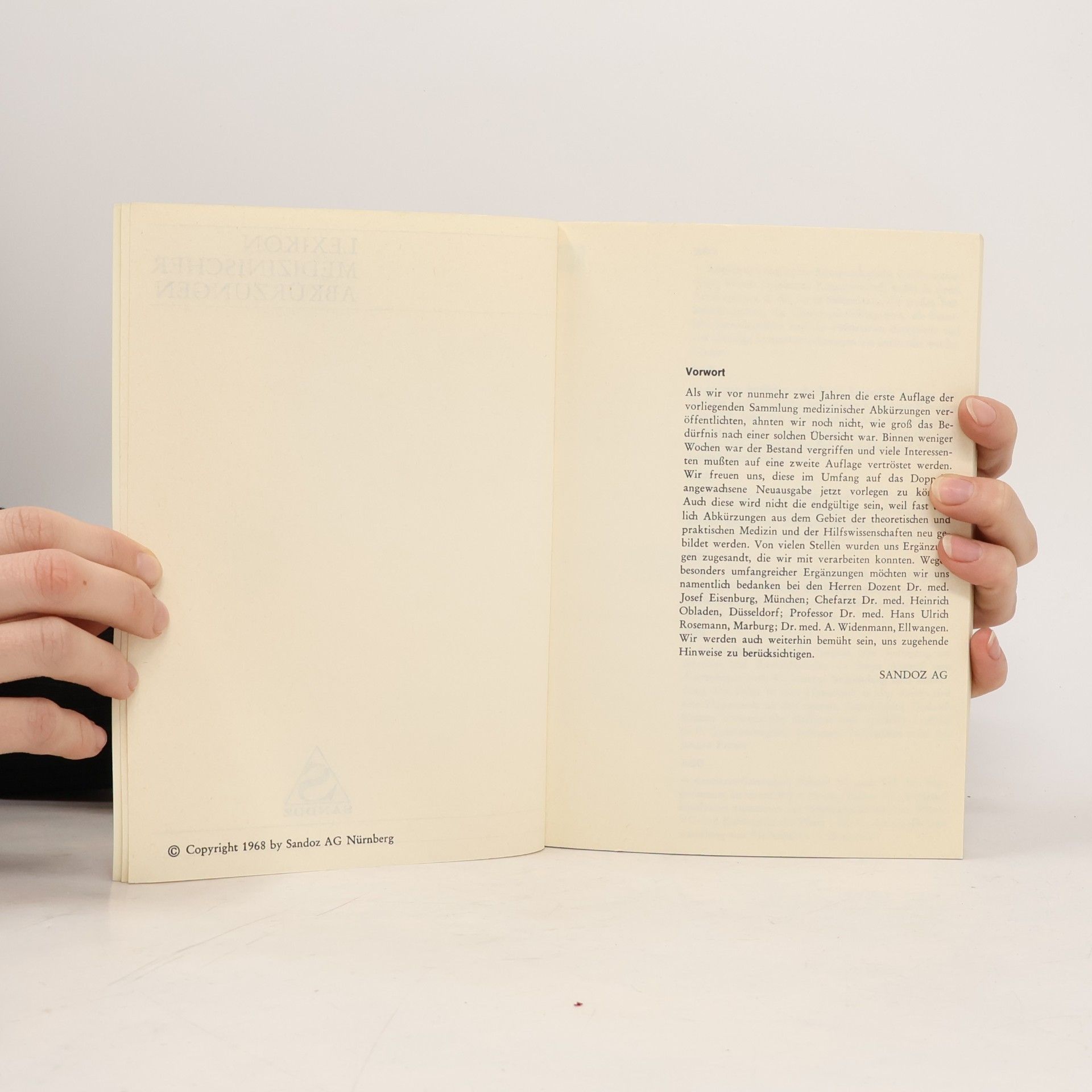 Various authors Lexikon medizinischer Abkürzungen