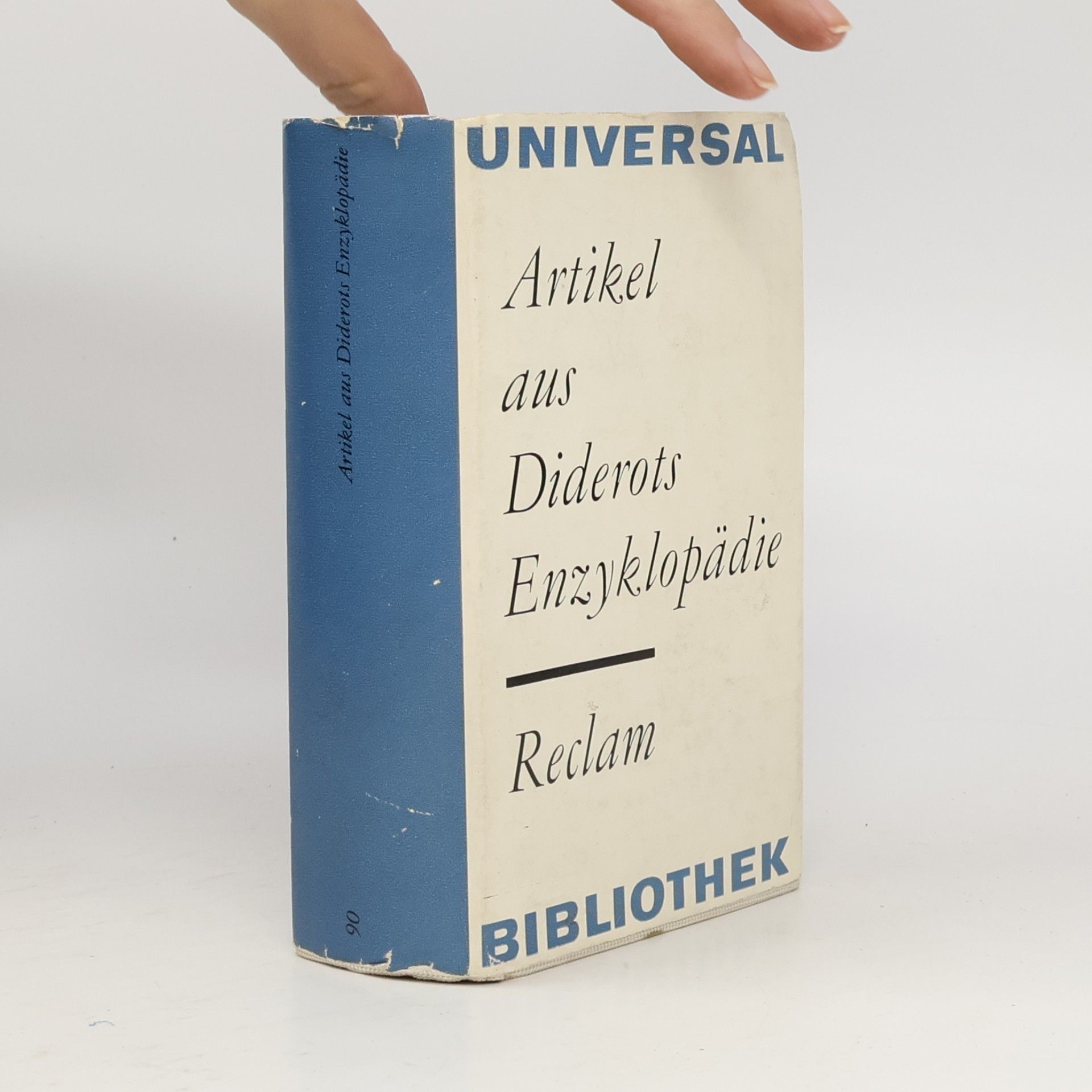 Various authors Artikel aus Diderots Enzyklopädie