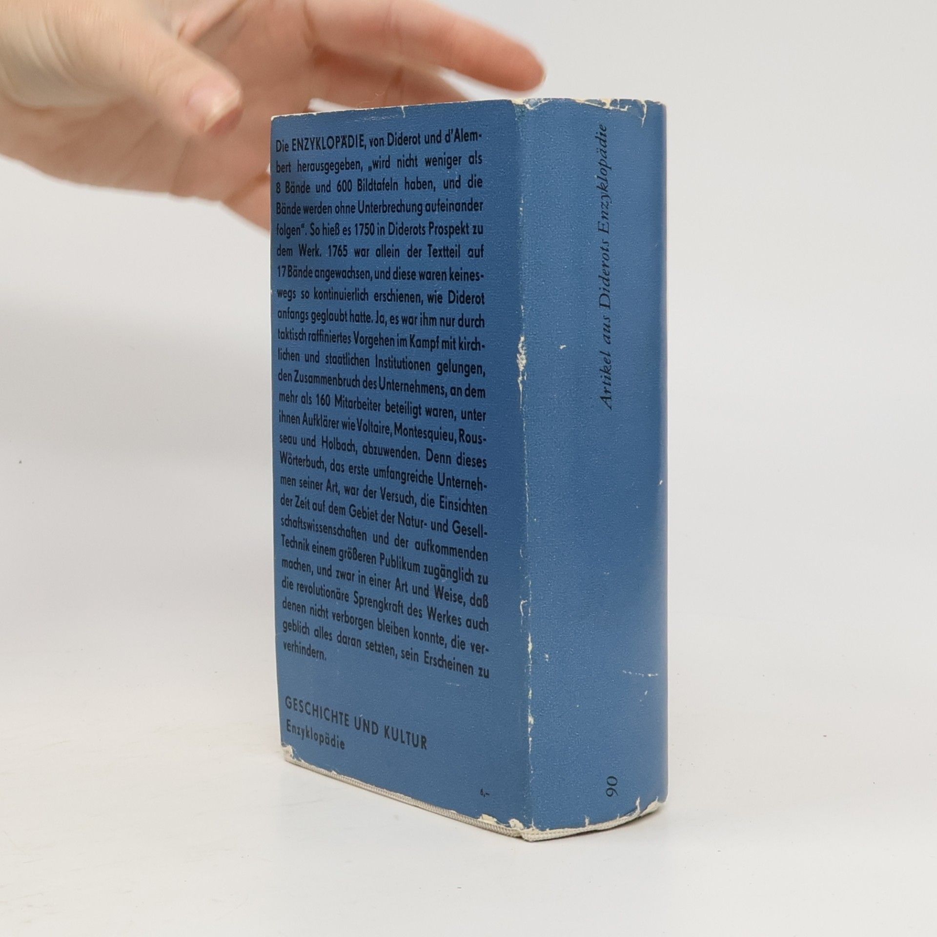 Various authors Artikel aus Diderots Enzyklopädie