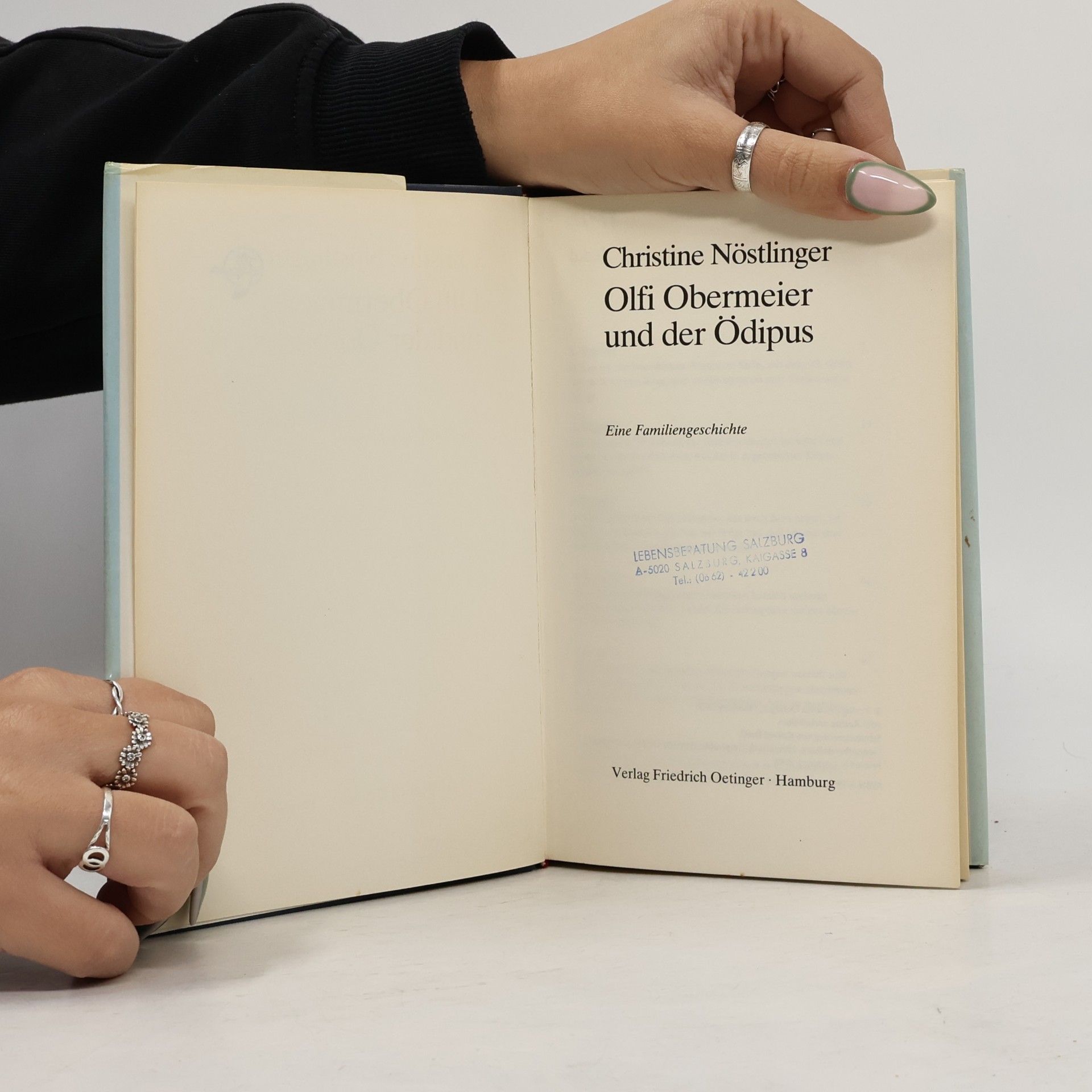 Christine Nöstlinger Olfi Obermeier und der Ödipus