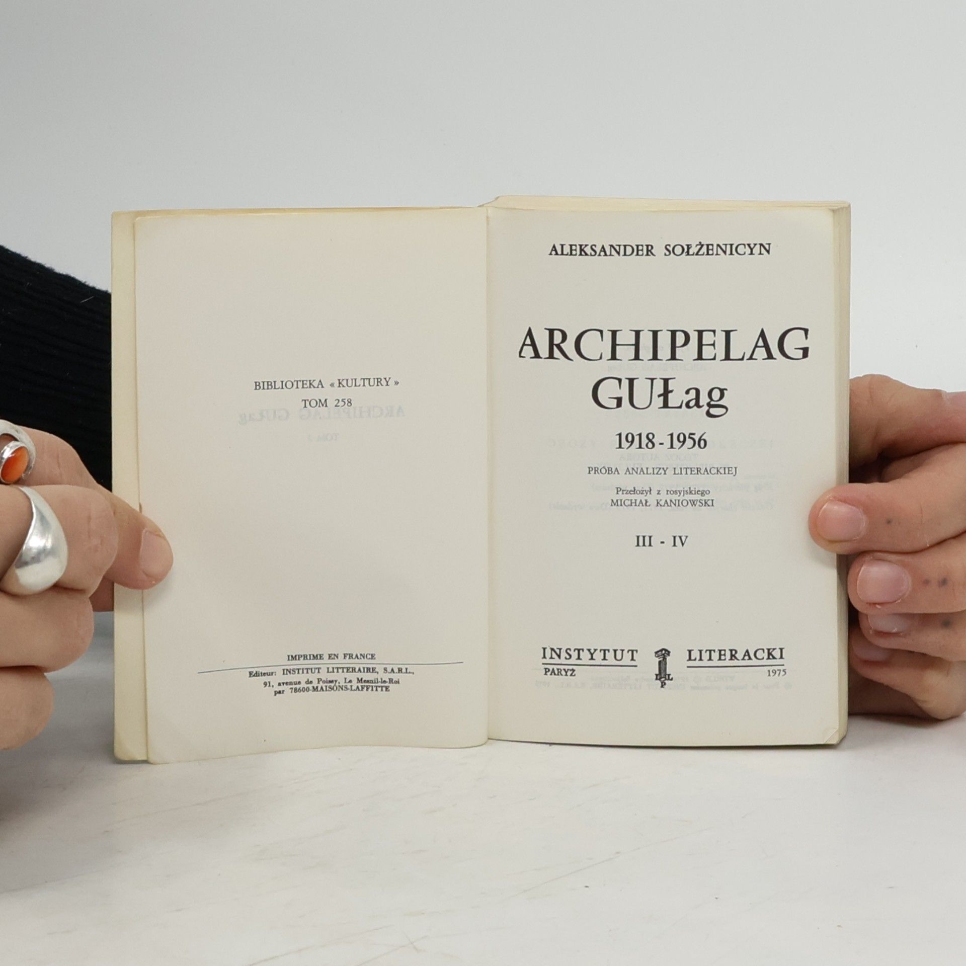 Aleksander Sołżenicyn Archipelag Gułag