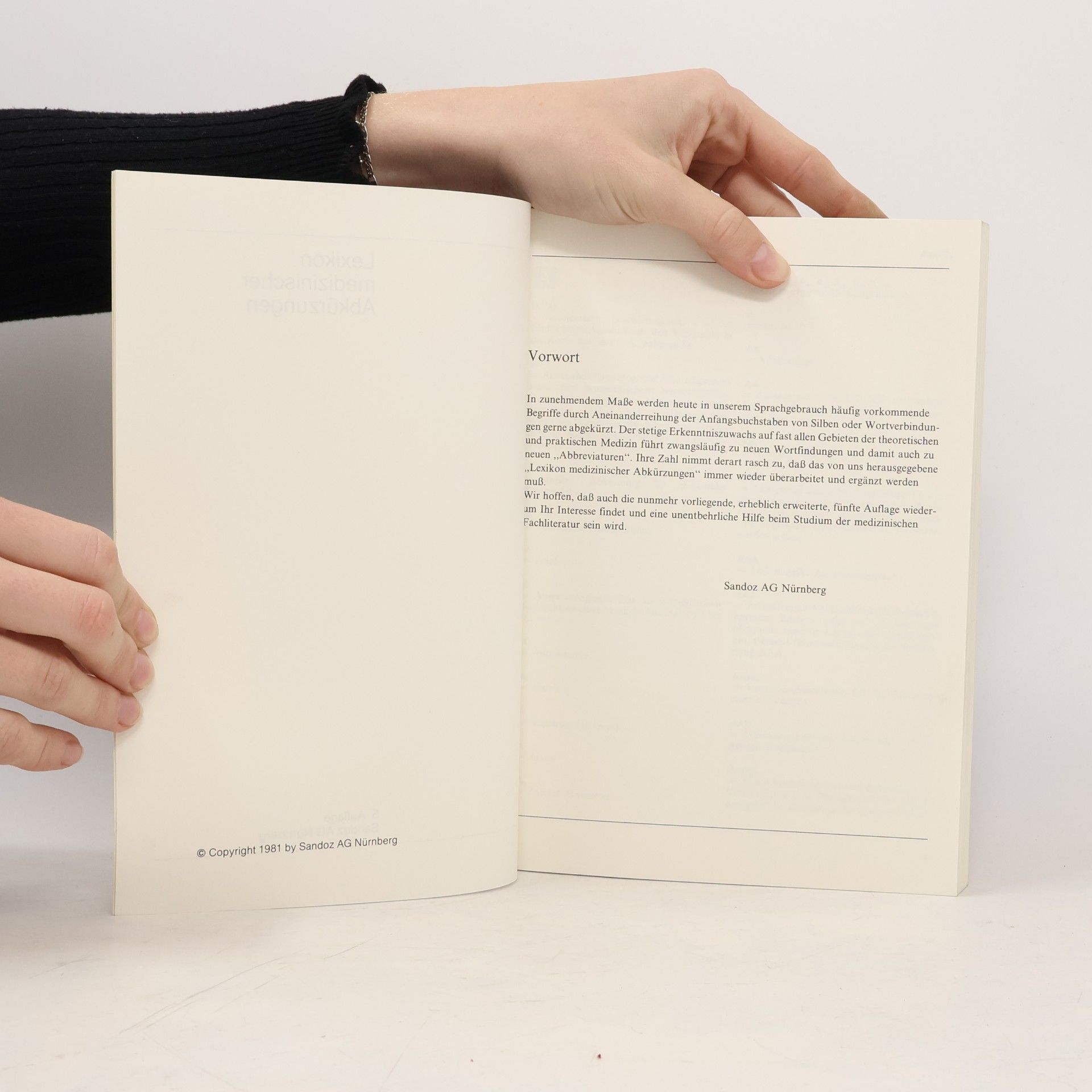 Various authors Lexikon medizinischer Abkürzungen