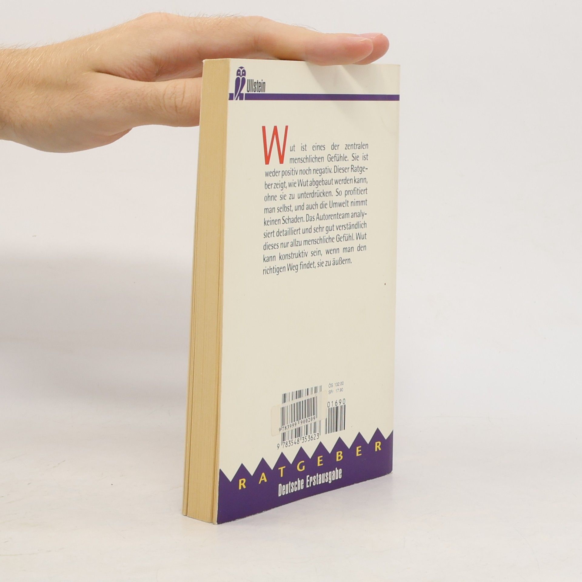 Dr. Roger J. Daldrup Weg mit der Wut - Deutsche Erstausgabe