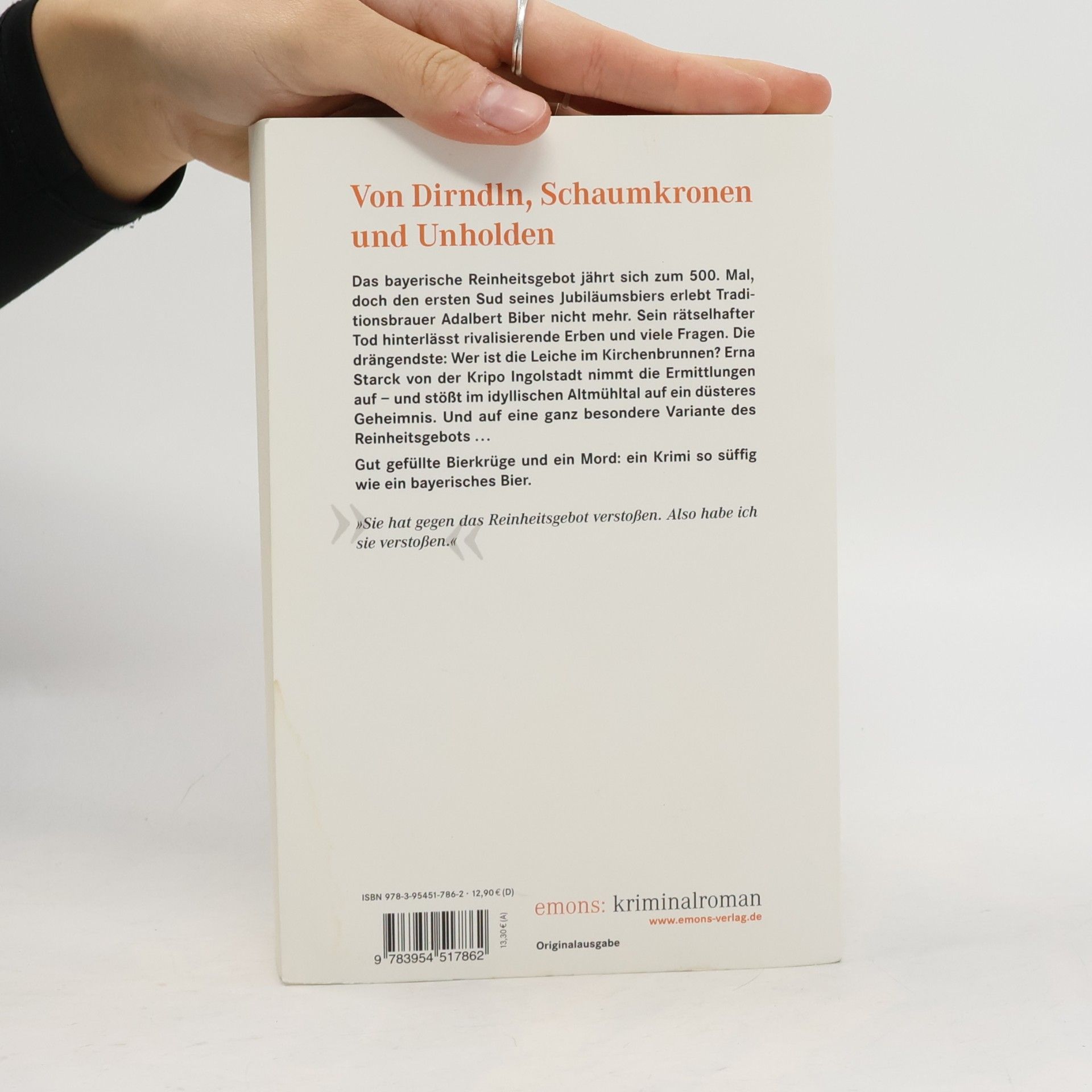 Thomas Neumeier Reinheitsgebot