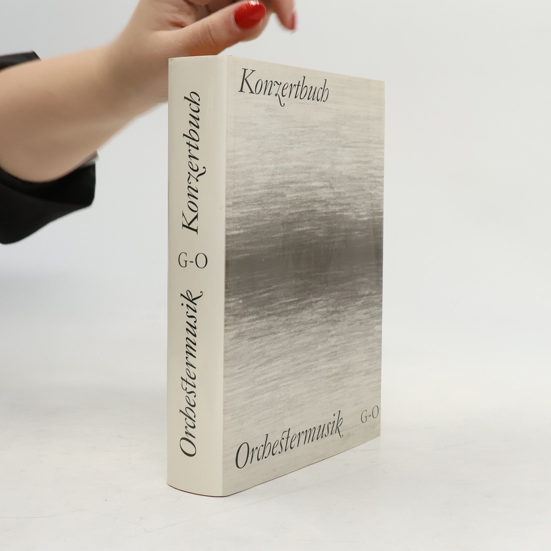 Konzertbuch. Orchestermusik G-O