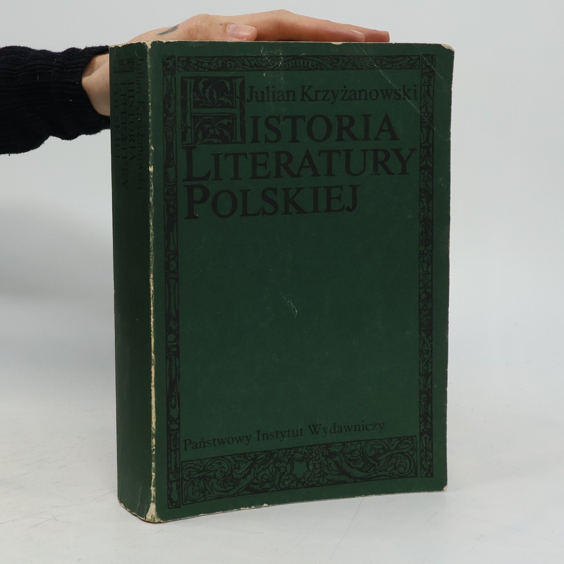 Julian Krzyżanowski Historia literatury polskiej