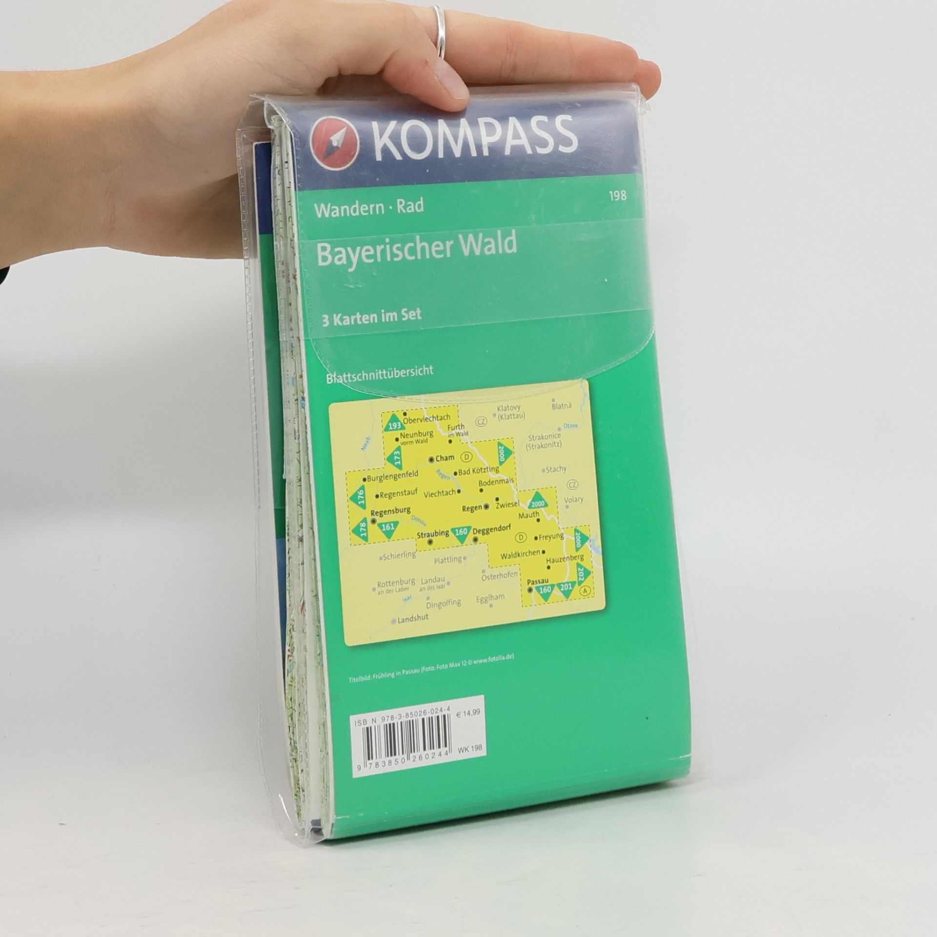 [Anonymus AC09568009] Bayerischer Wald 198 ,3 mapy / 1:50T NKOM