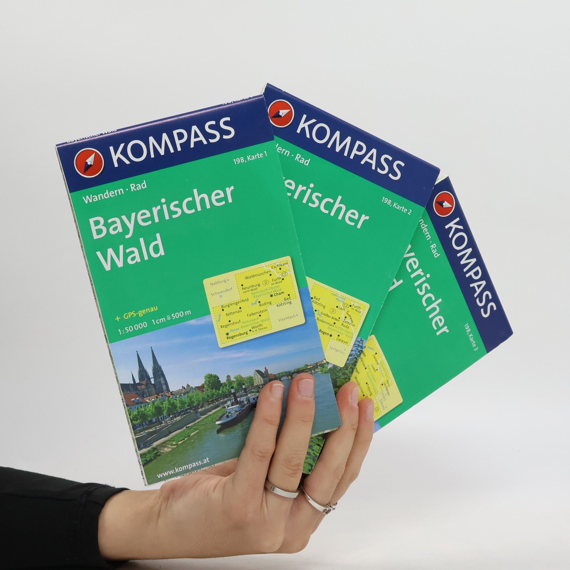 [Anonymus AC09568009] Bayerischer Wald 198 ,3 mapy / 1:50T NKOM