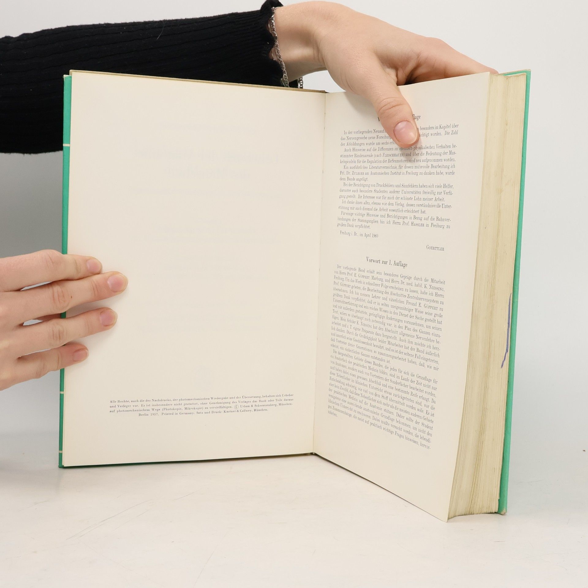 Alfred Benninghoff Lehrbuch der Anatomie des Menschen