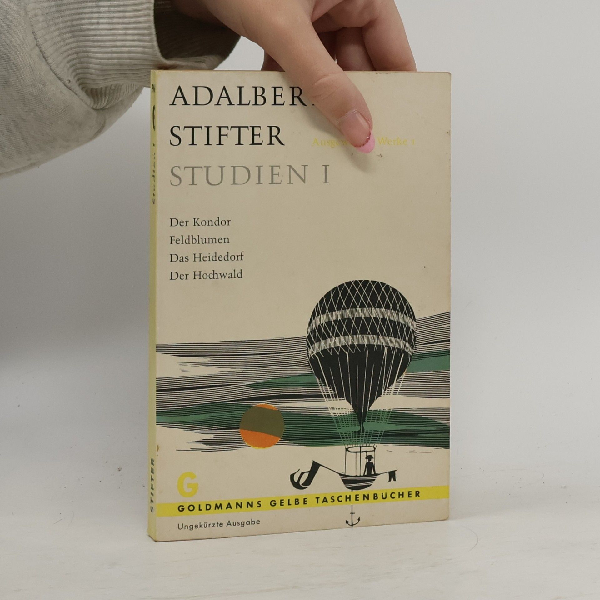 Adalbert Stifter Studien I