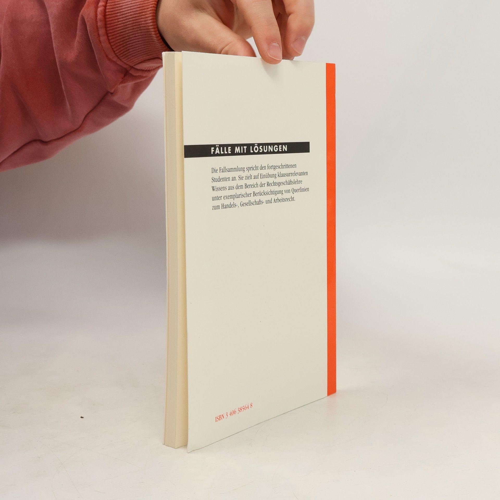 Walter F. Lindacher JuS Schriftenreihe - H.65: Fälle zum allgemeinen Teil des BGB - 2. Auflage