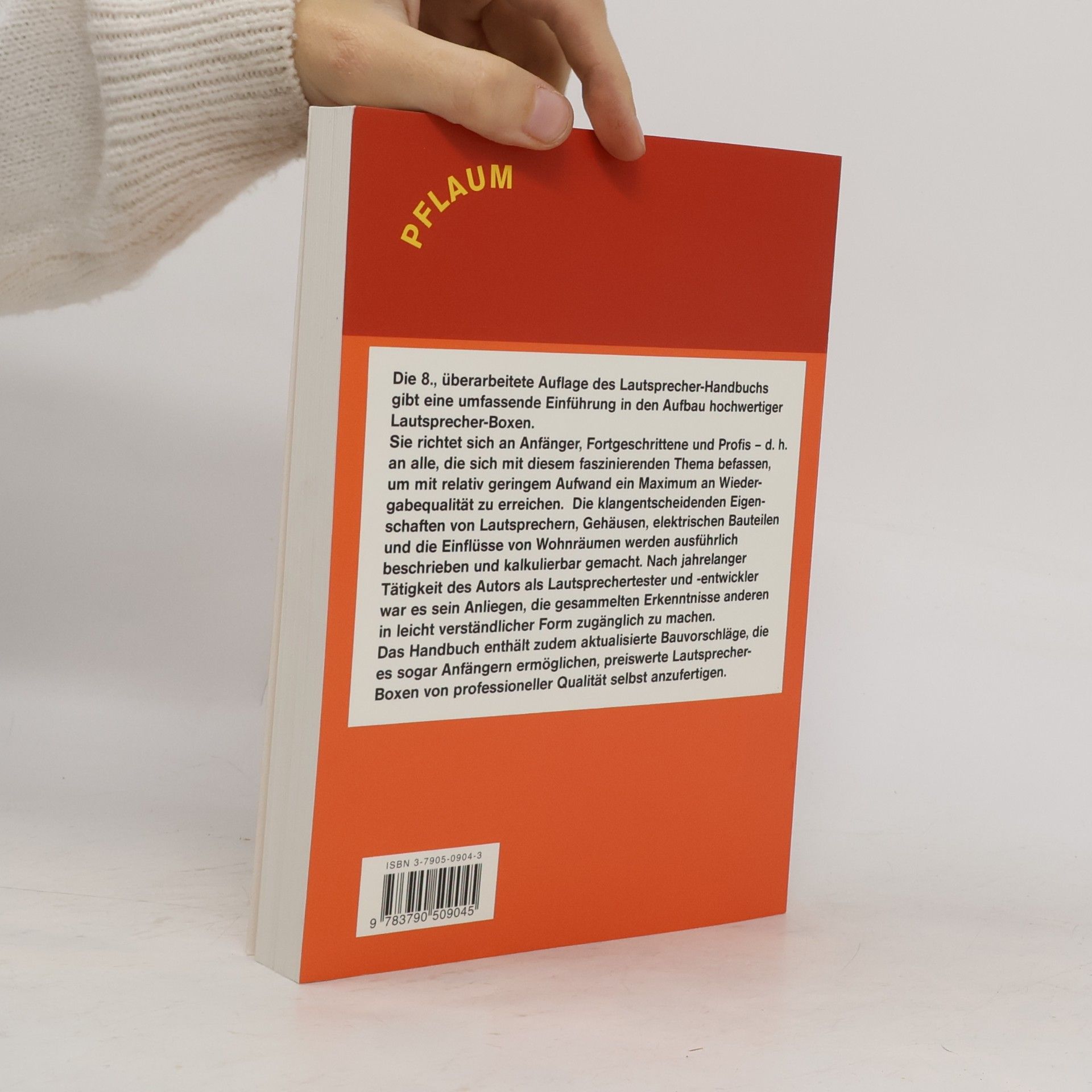 Berndt Stark Lautsprecher-Handbuch. Theorie und Praxis des Boxenbauens
