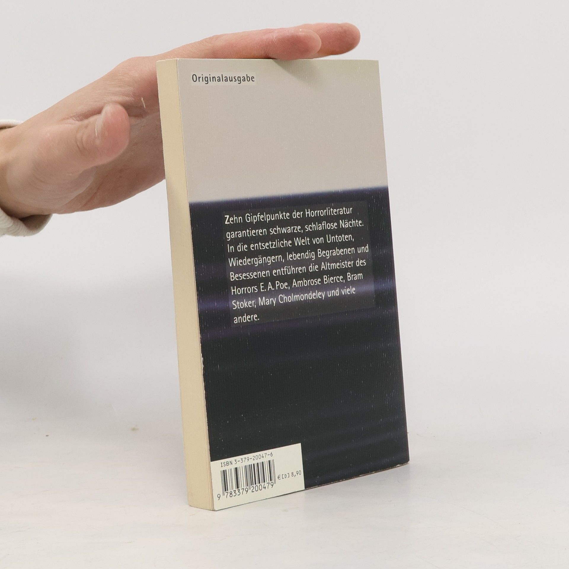 Edgar Allan Poe Reclam Universal-Bibliothek - 20047: Das eiserne Leichentuch