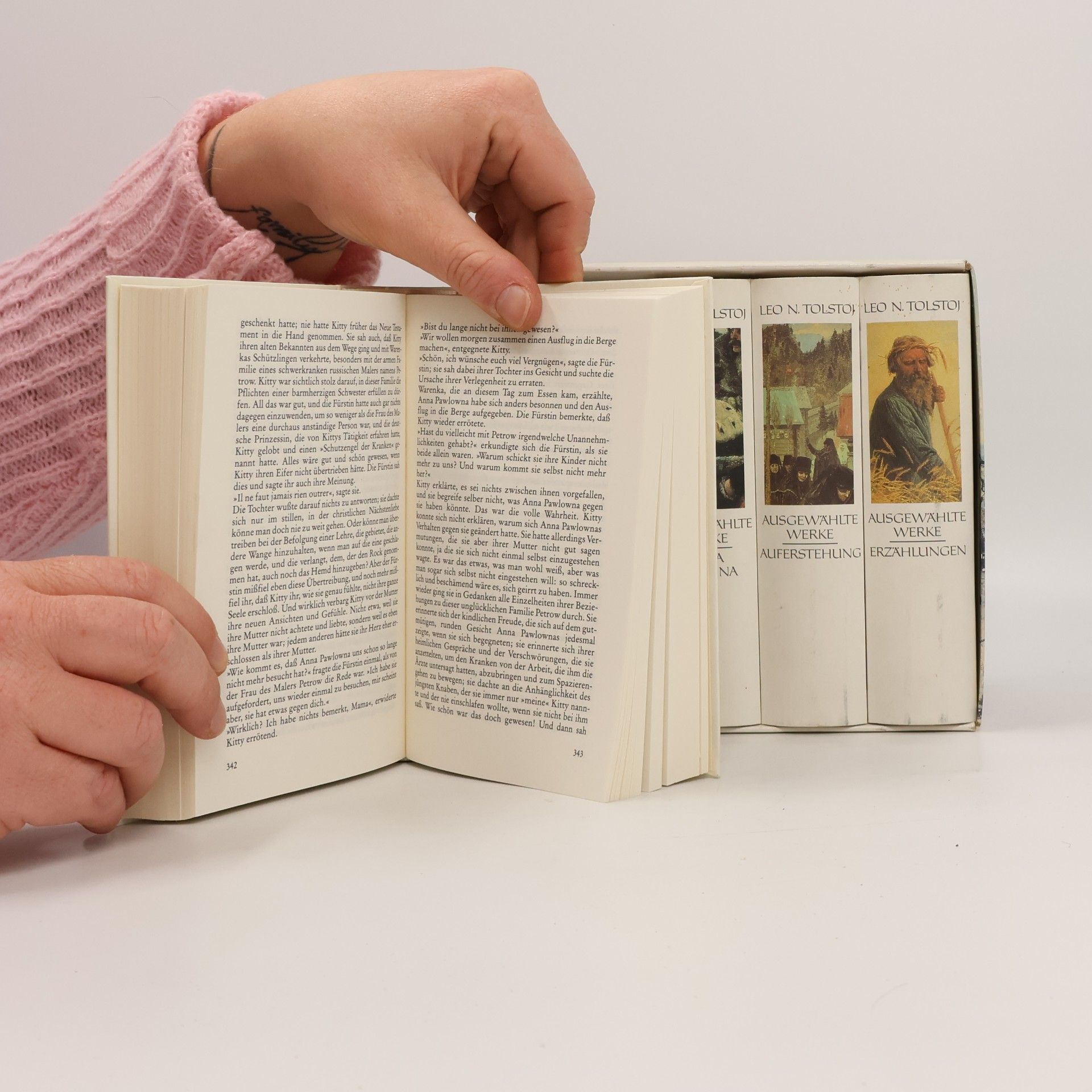 Leone Tolstoi Ausgewählte Werke