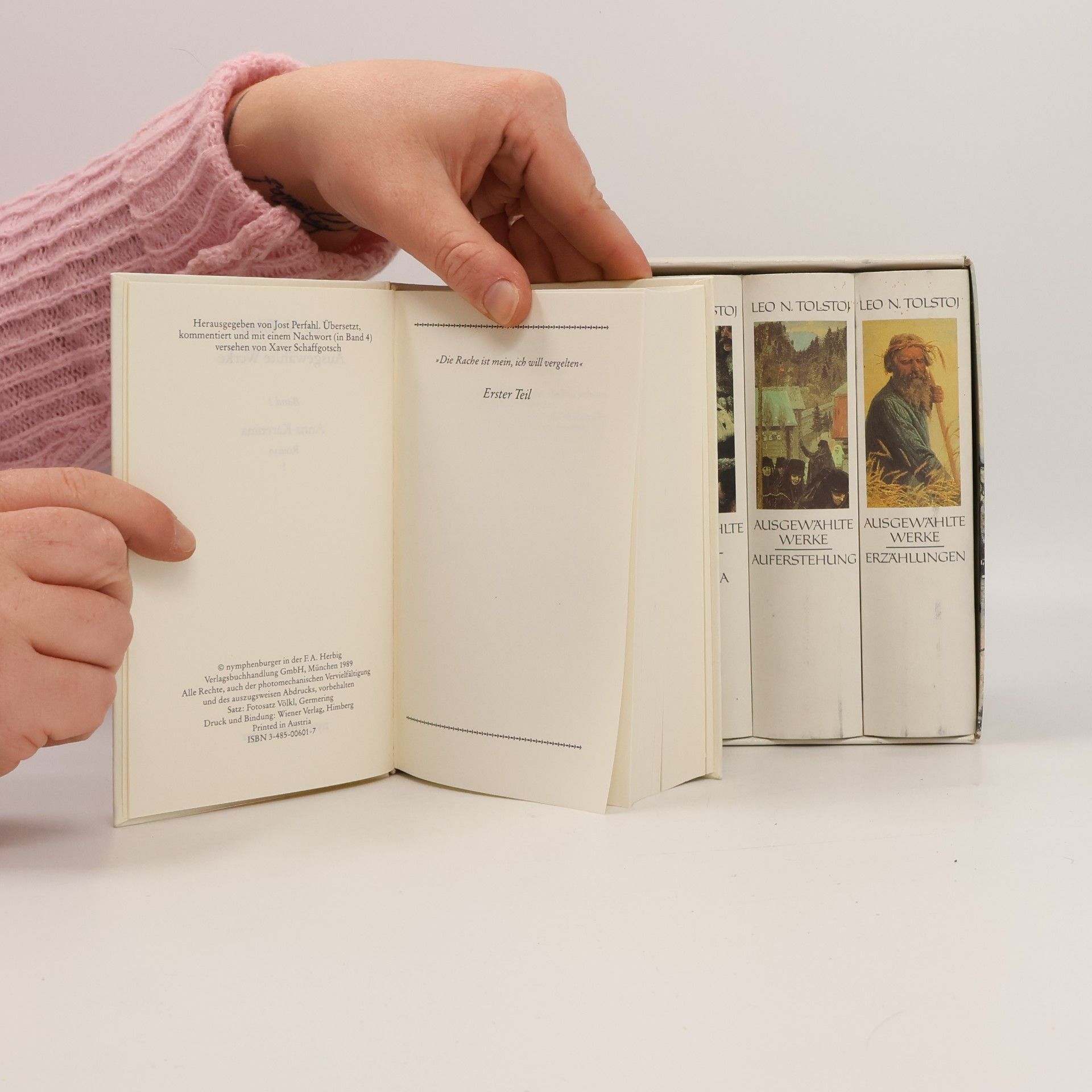Leone Tolstoi Ausgewählte Werke