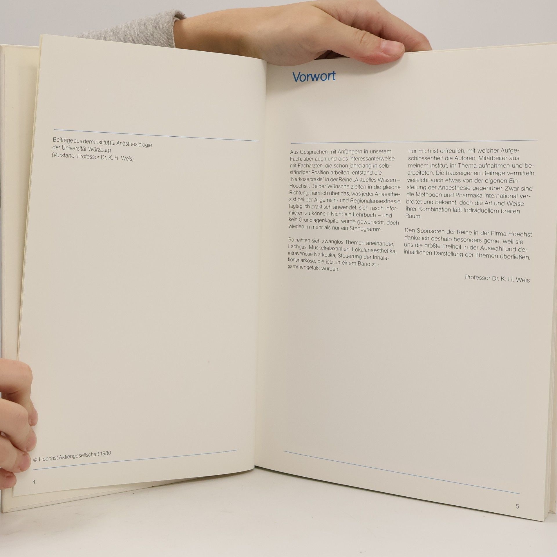 Karl-Heinz Weis Narkosepraxis