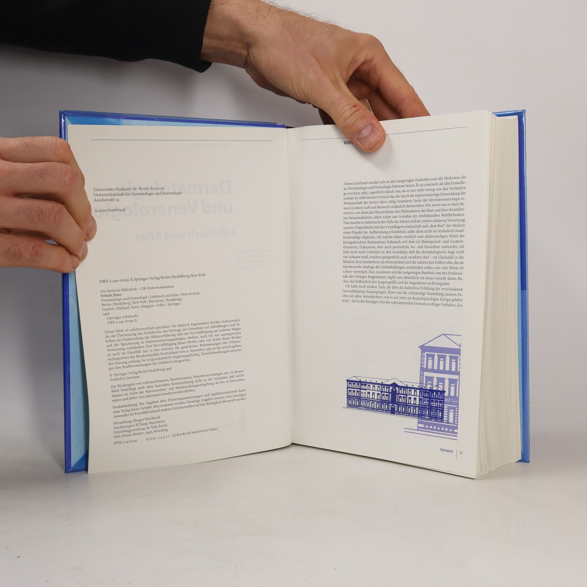 Peter Fritsch Springer-Lehrbuch: Dermatologie und Venerologie