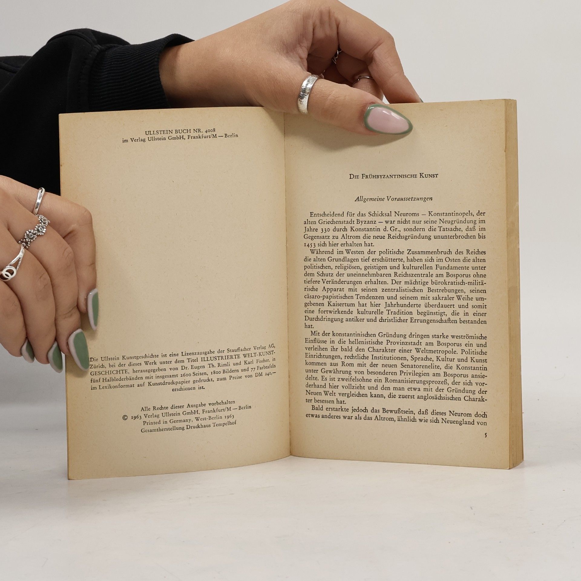 Autorenkollektiv Ullstein Kunstgeschichte 8. Byzantinische Kunst