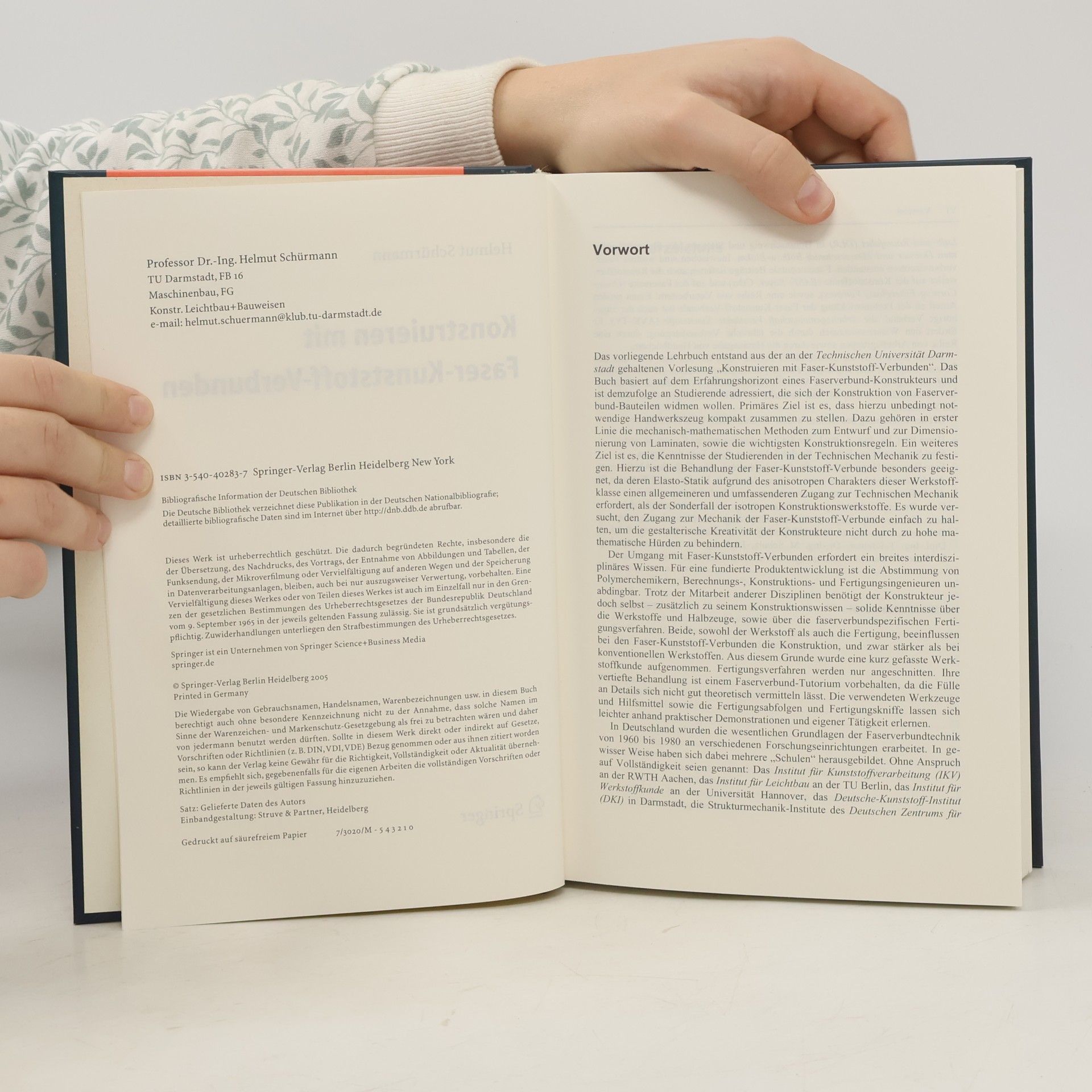 Helmut Schürmann Konstruieren mit Faser-Kunststoff-Verbunden