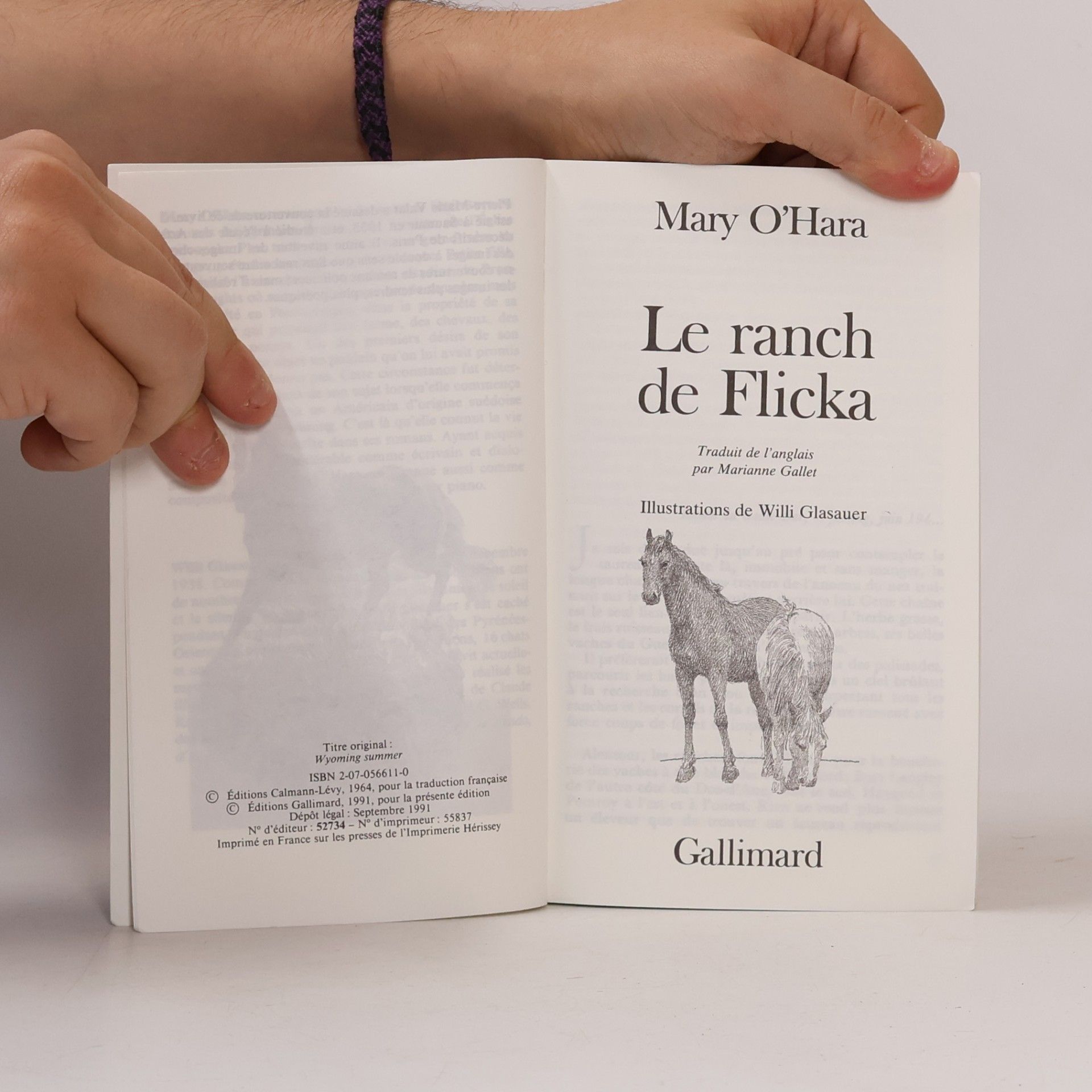 Mary O’Hara Folio Junior - 641: Le ranch de Flicka