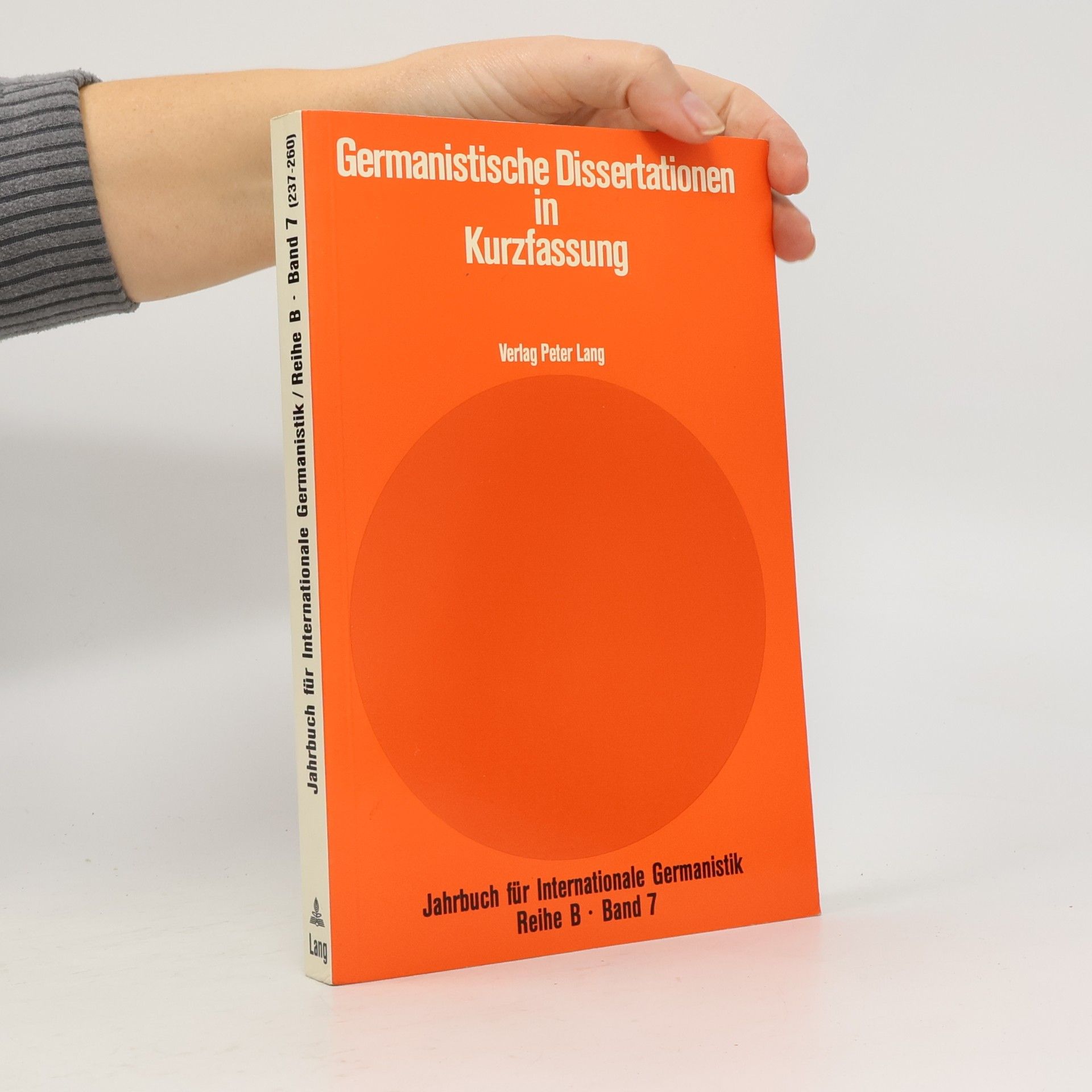 Autorenkollektiv Germanistische Dissertationen in Kurzfassung