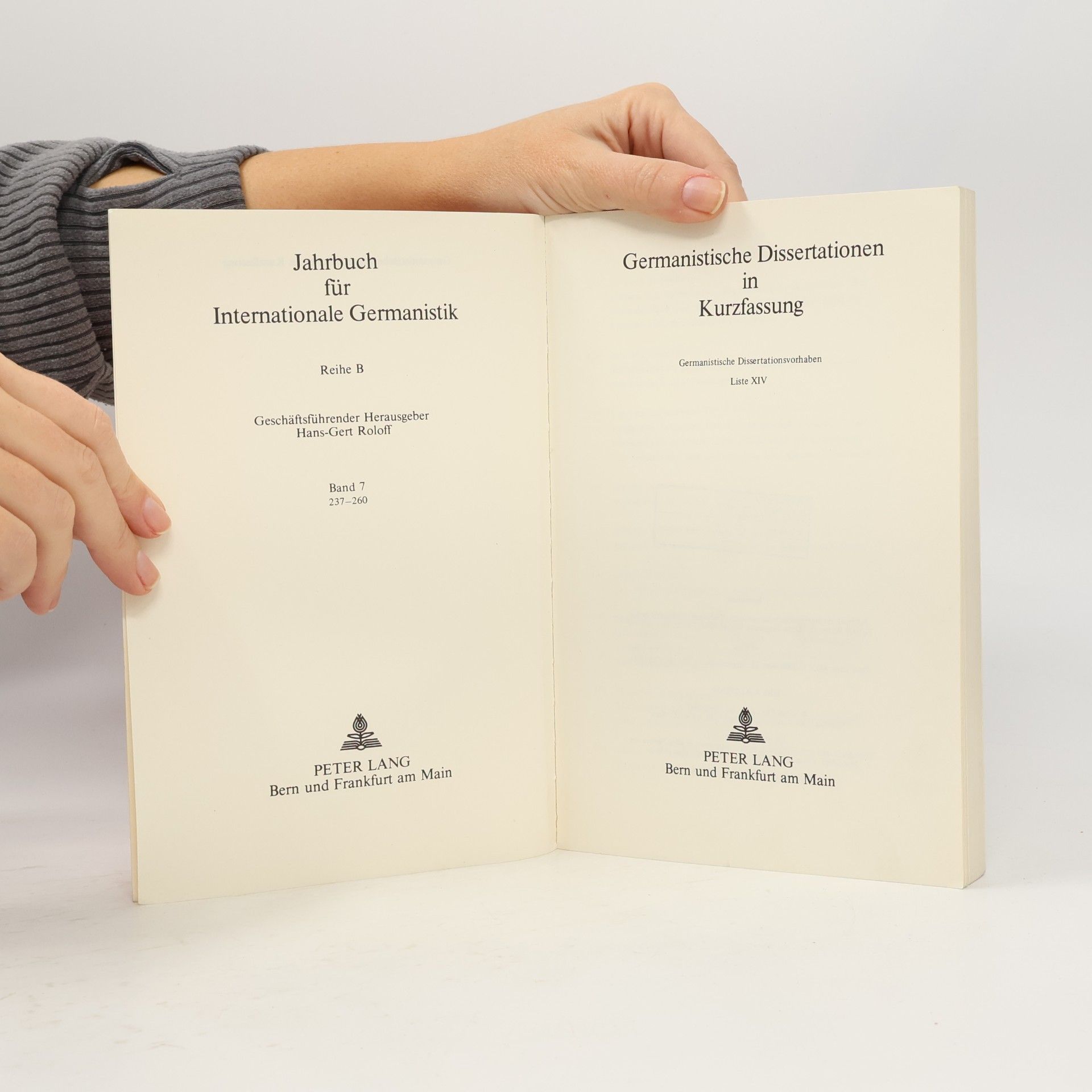 Autorenkollektiv Germanistische Dissertationen in Kurzfassung
